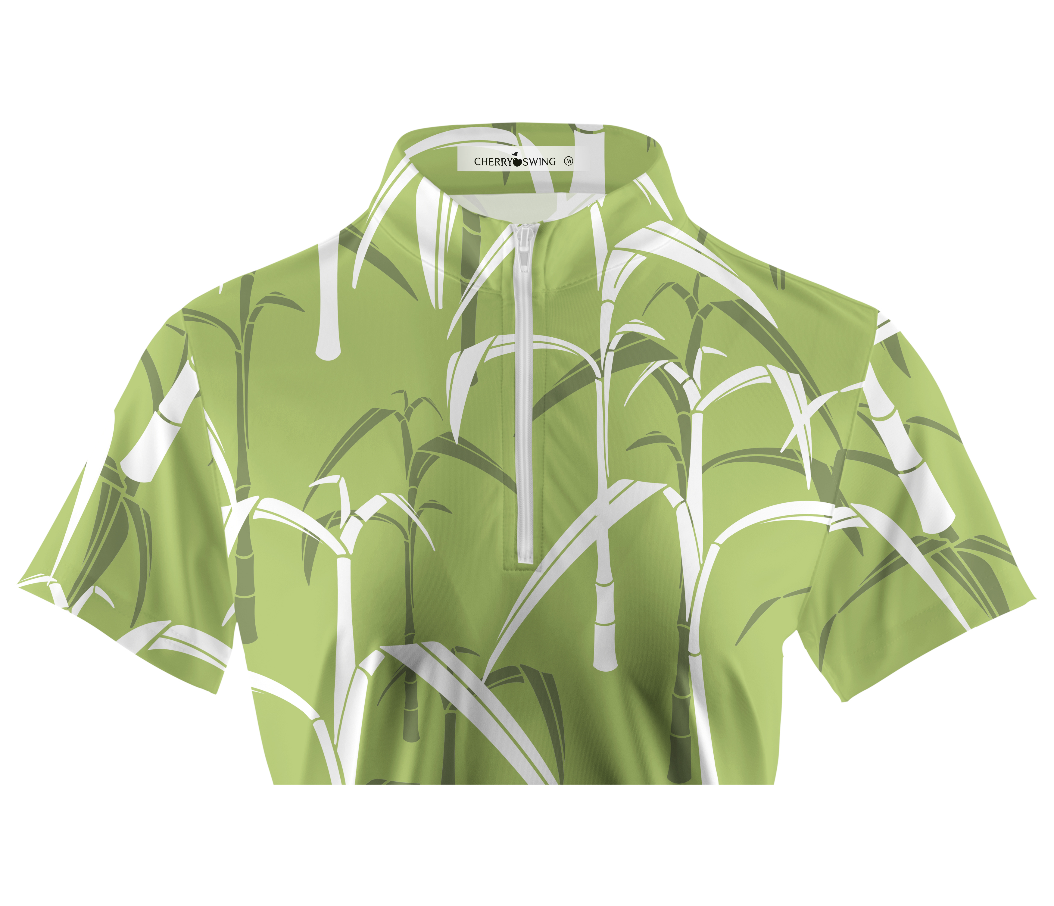 Cherryswing Women's Sugar Cane Fores Short Sleeve Golf Shirt