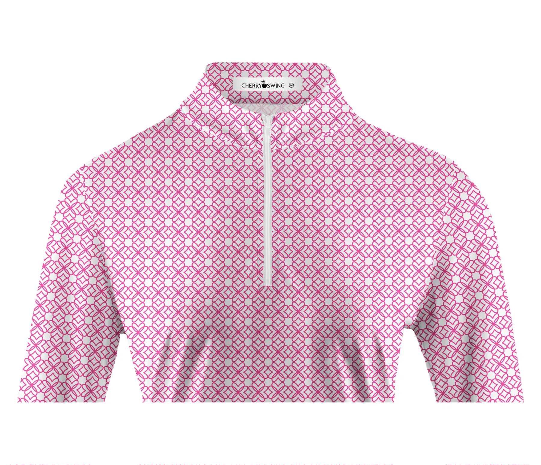 Cherryswing Women's Classic Plaid Long Sleeve Golf Shirt