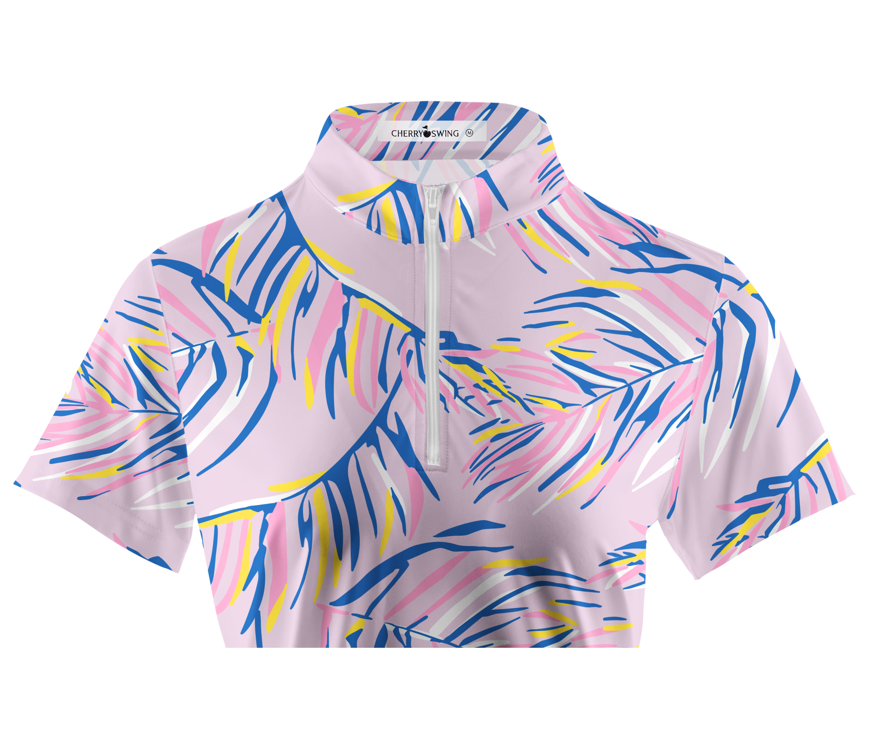 Cherryswing Women's Colorful Retreat Short Sleeve Golf Shirt