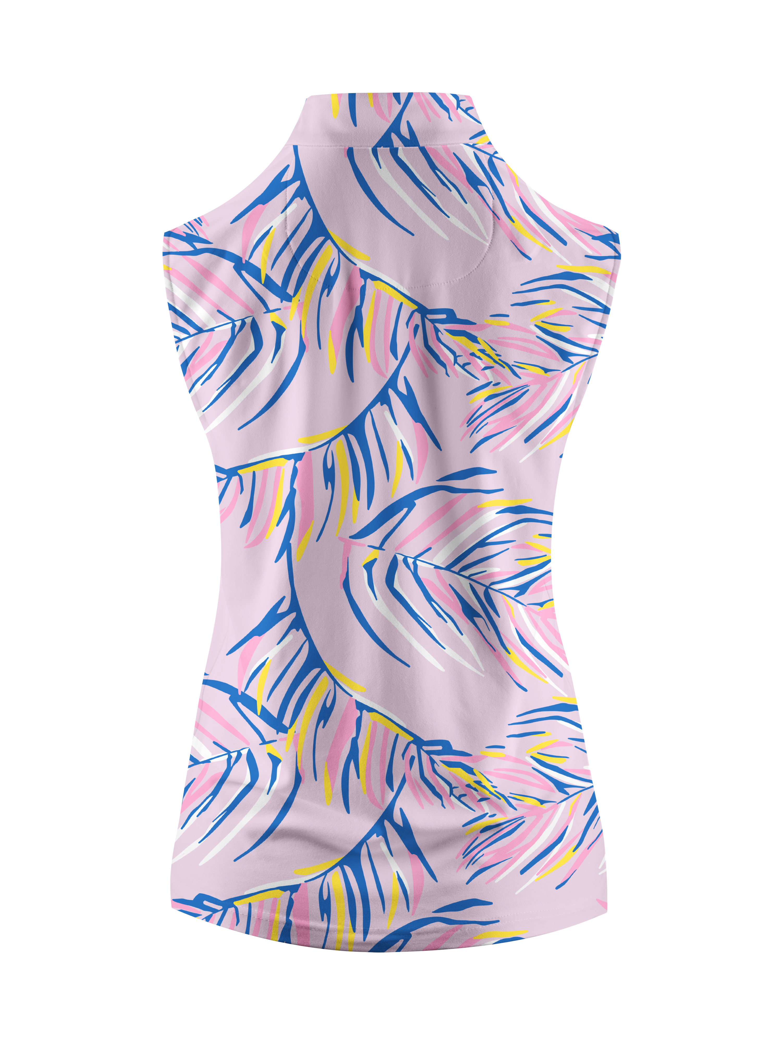 Cherryswing Women's Colorful Retreat Sleeveless Golf Shirt 