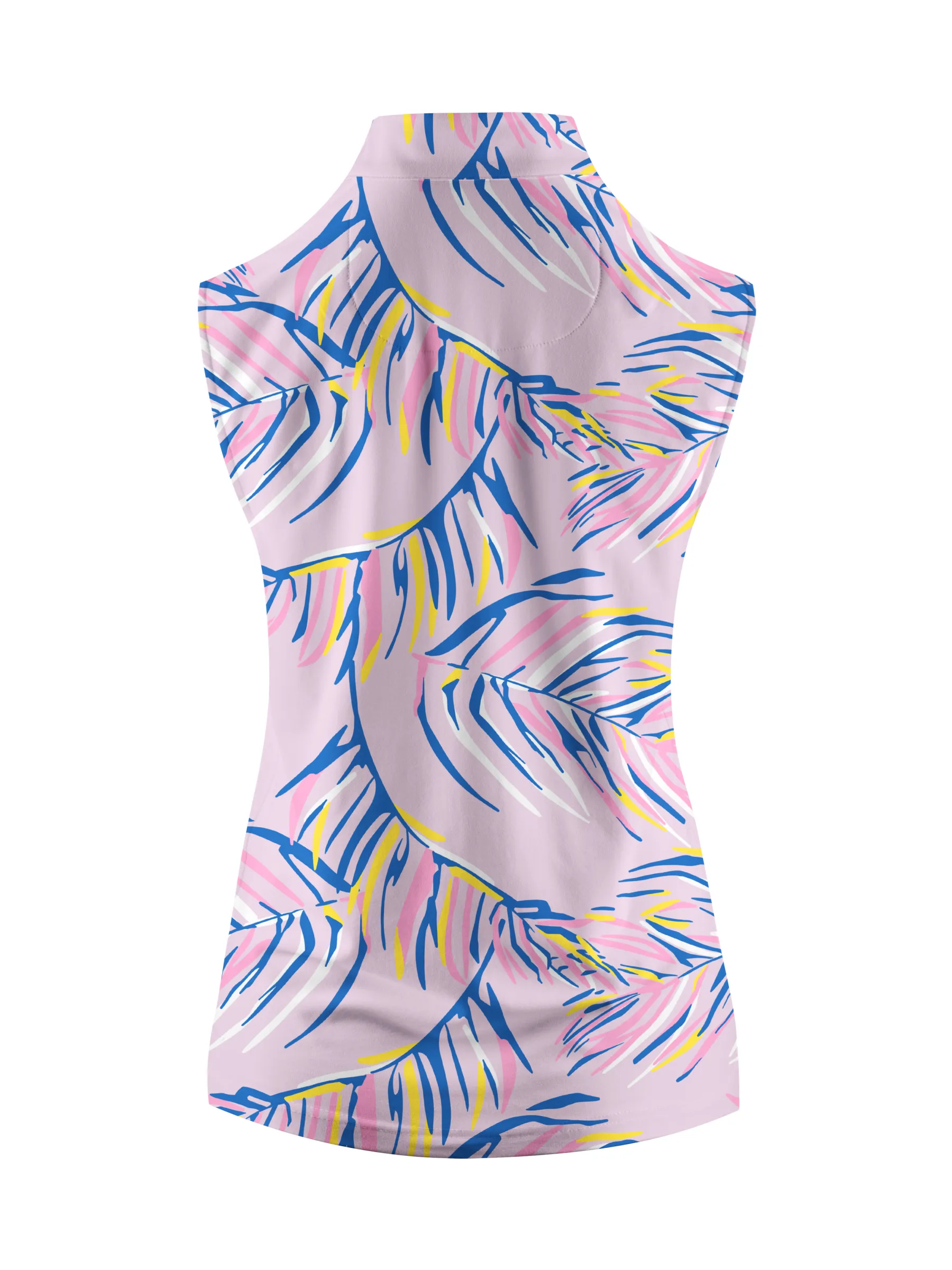 Cherryswing Women's Colorful Retreat Sleeveless Golf Shirt 