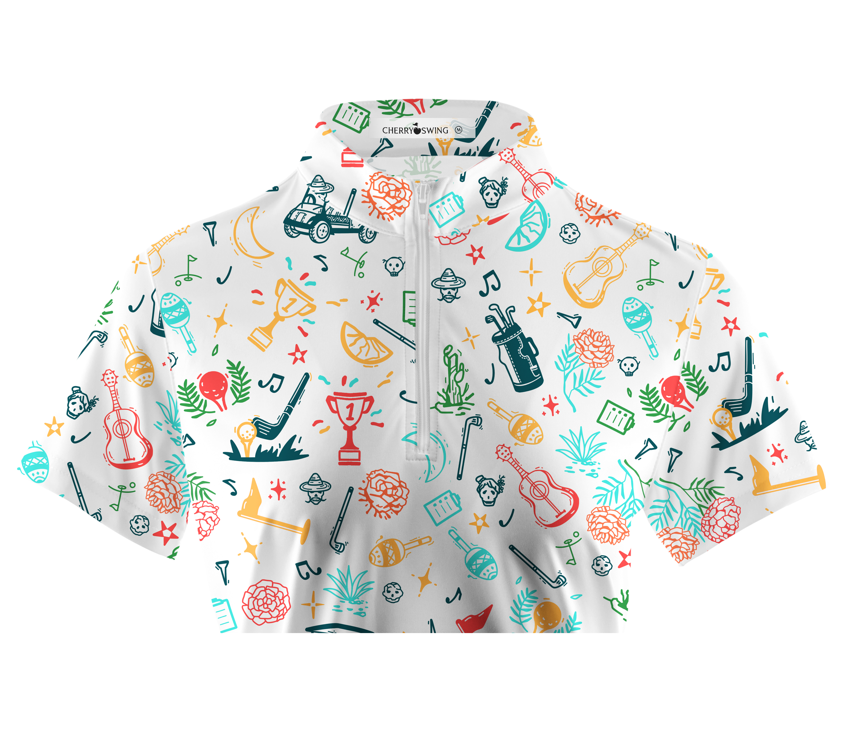 Cherryswing Women's Golf Tournament Short Sleeve Golf Shirt