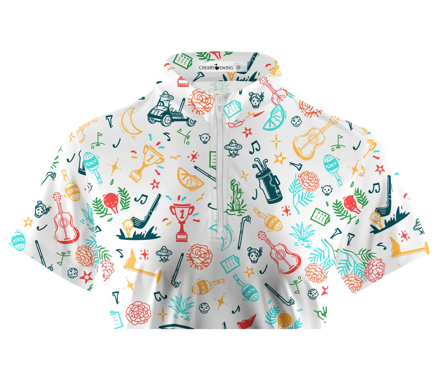 Cherryswing Women's Golf Tournament Short Sleeve Golf Shirt