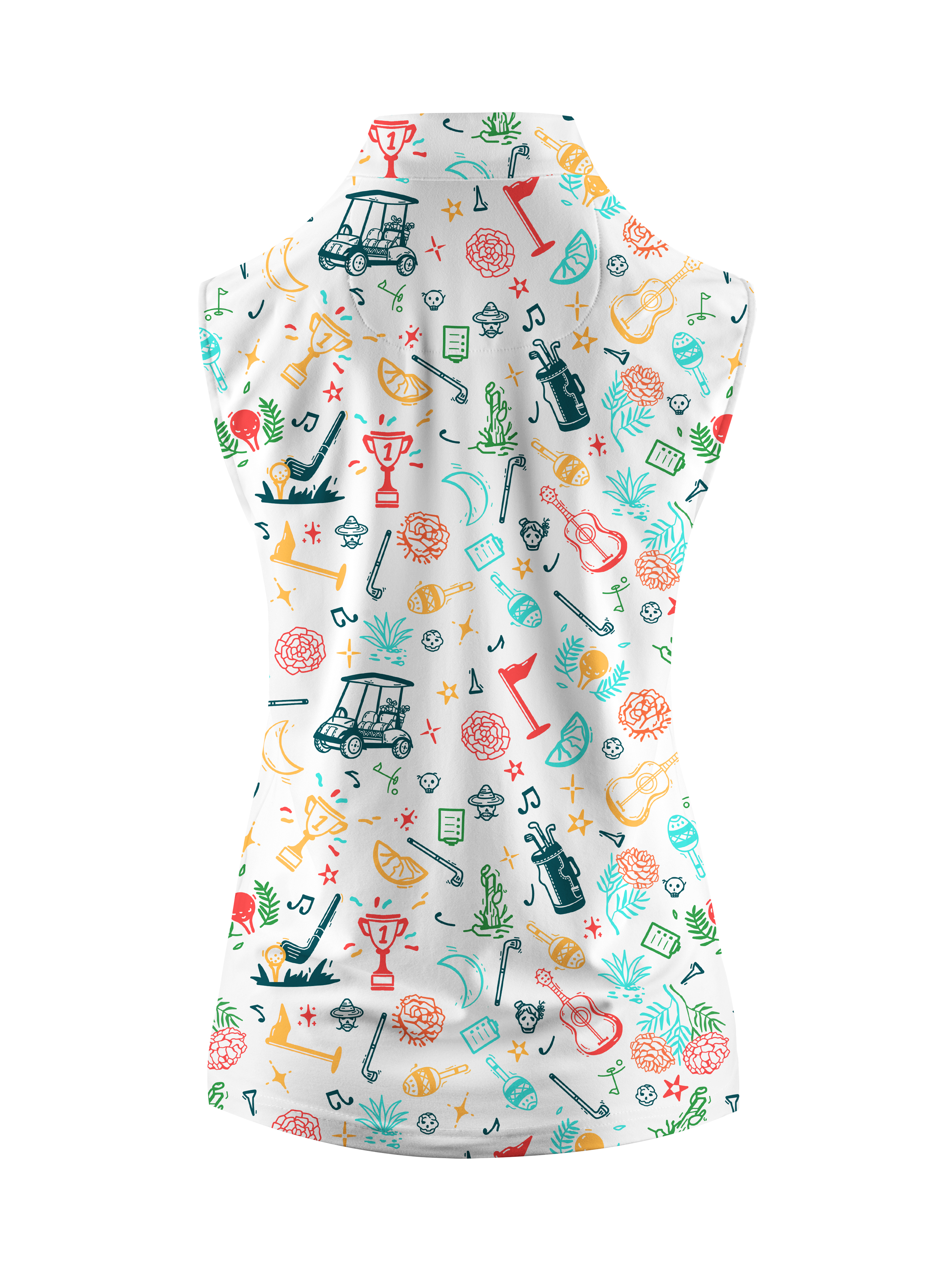 Cherryswing Women's Golf Tournament Sleeveless Golf Shirt