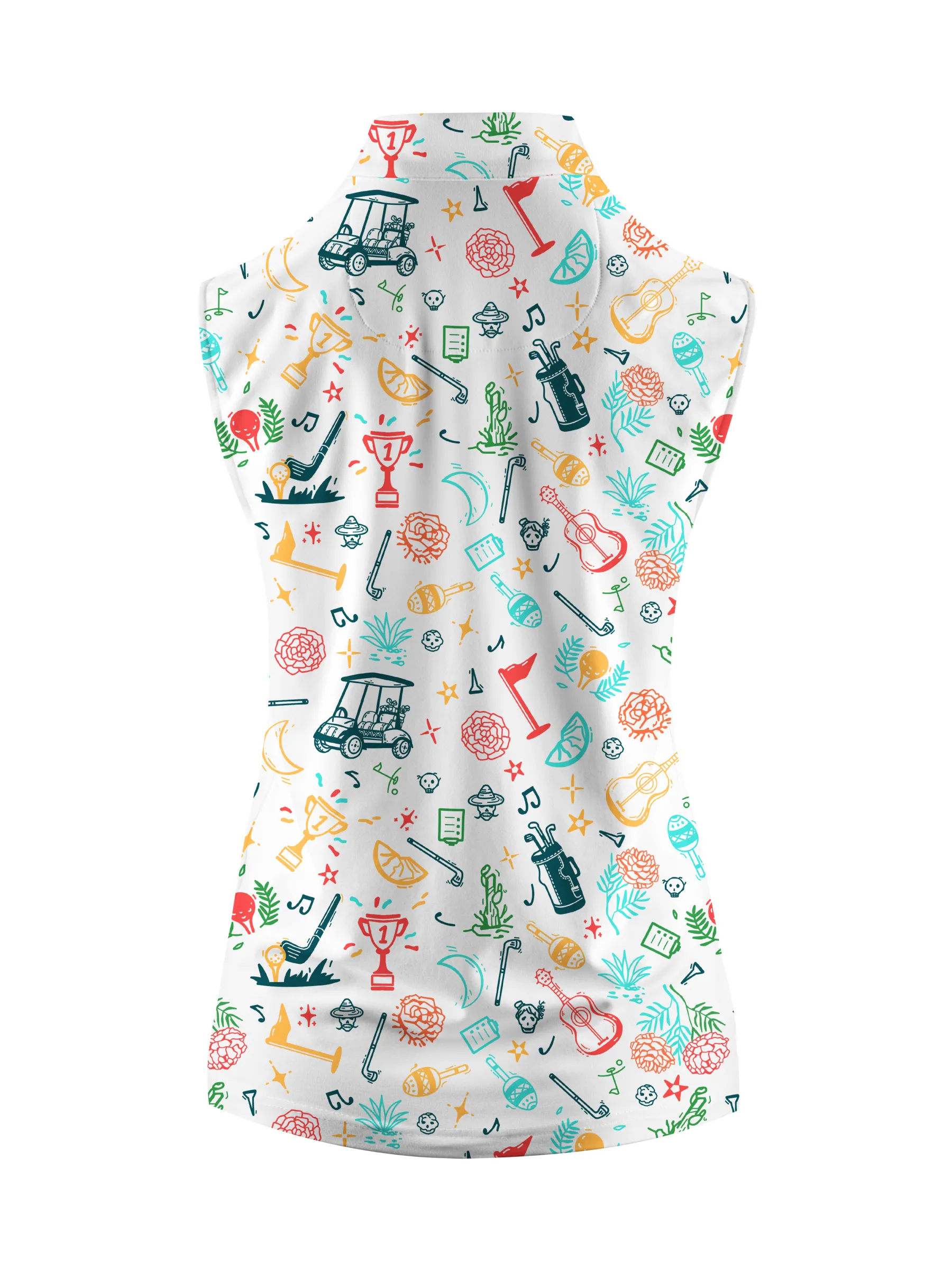 Cherryswing Women's Golf Tournament Sleeveless Golf Shirt