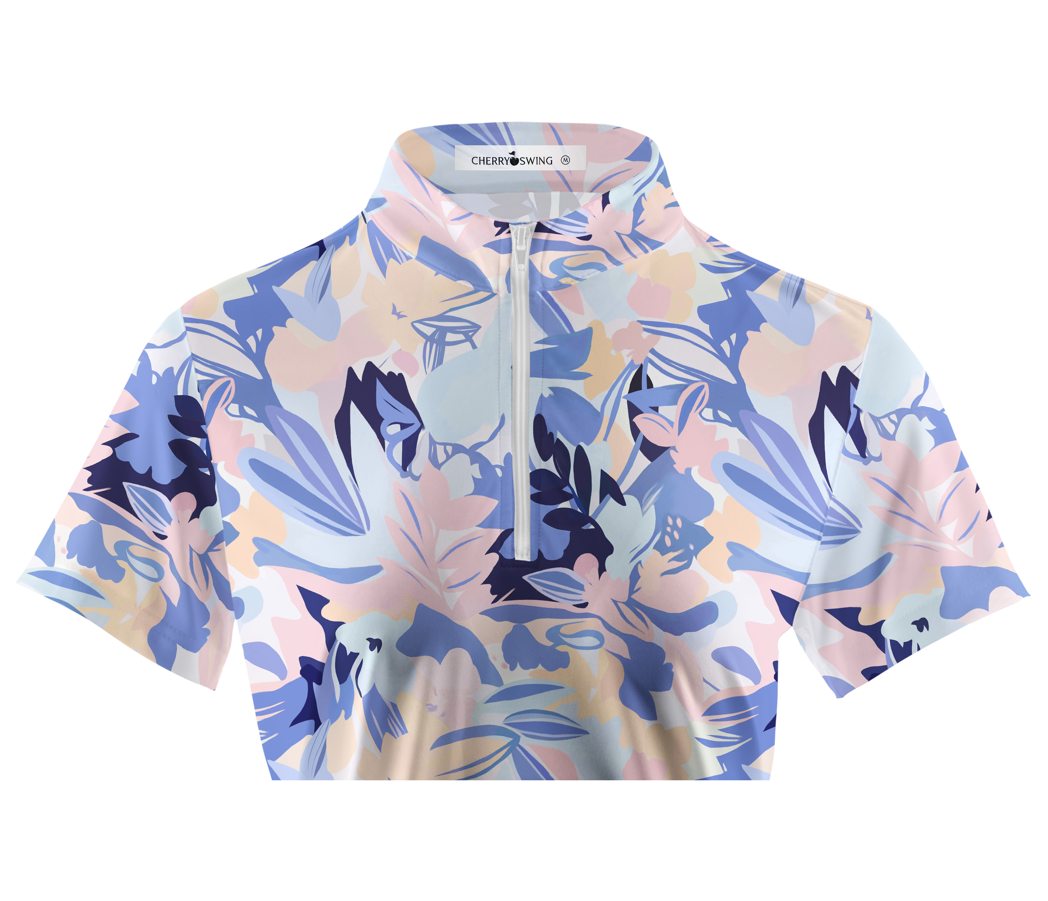 Cherryswing Women's Springtime Palette Short Sleeve Golf Shirt