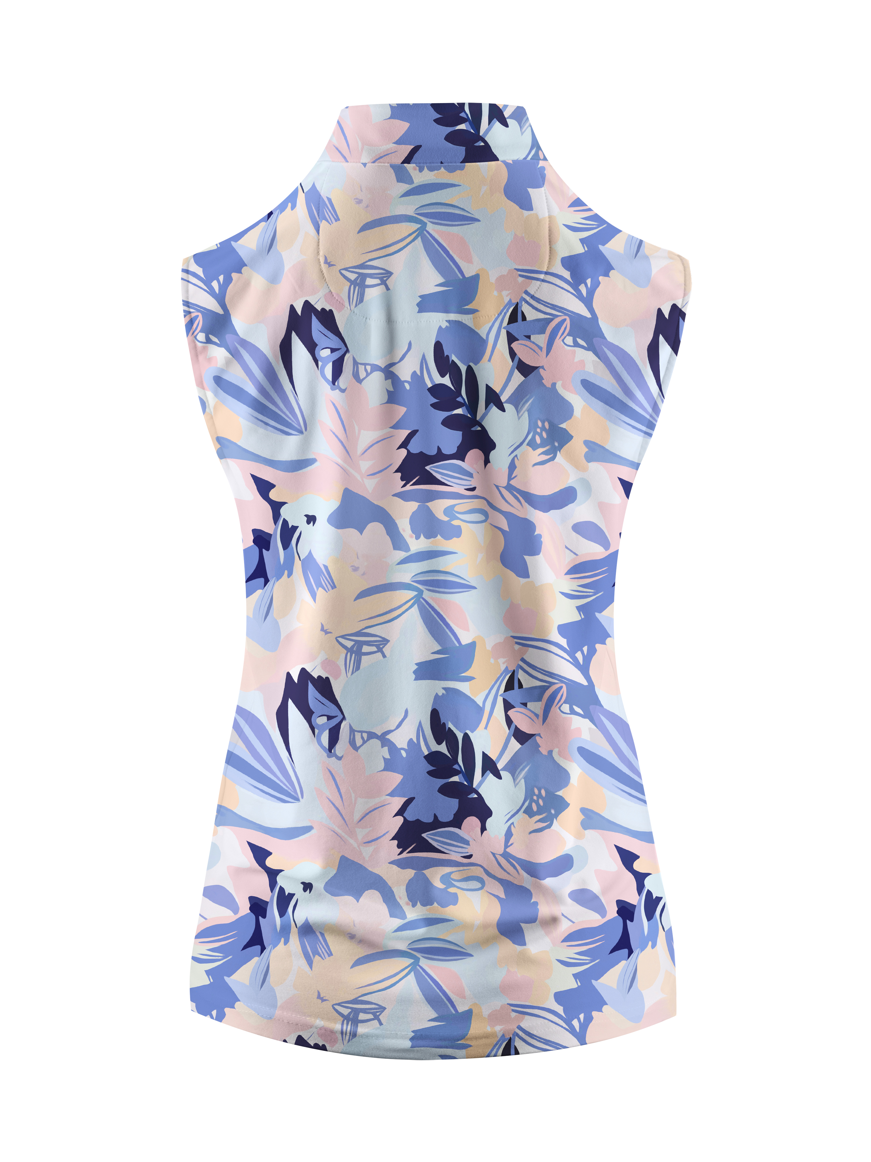 Cherryswing Women's Springtime Palette Sleeveless Golf Shirt 