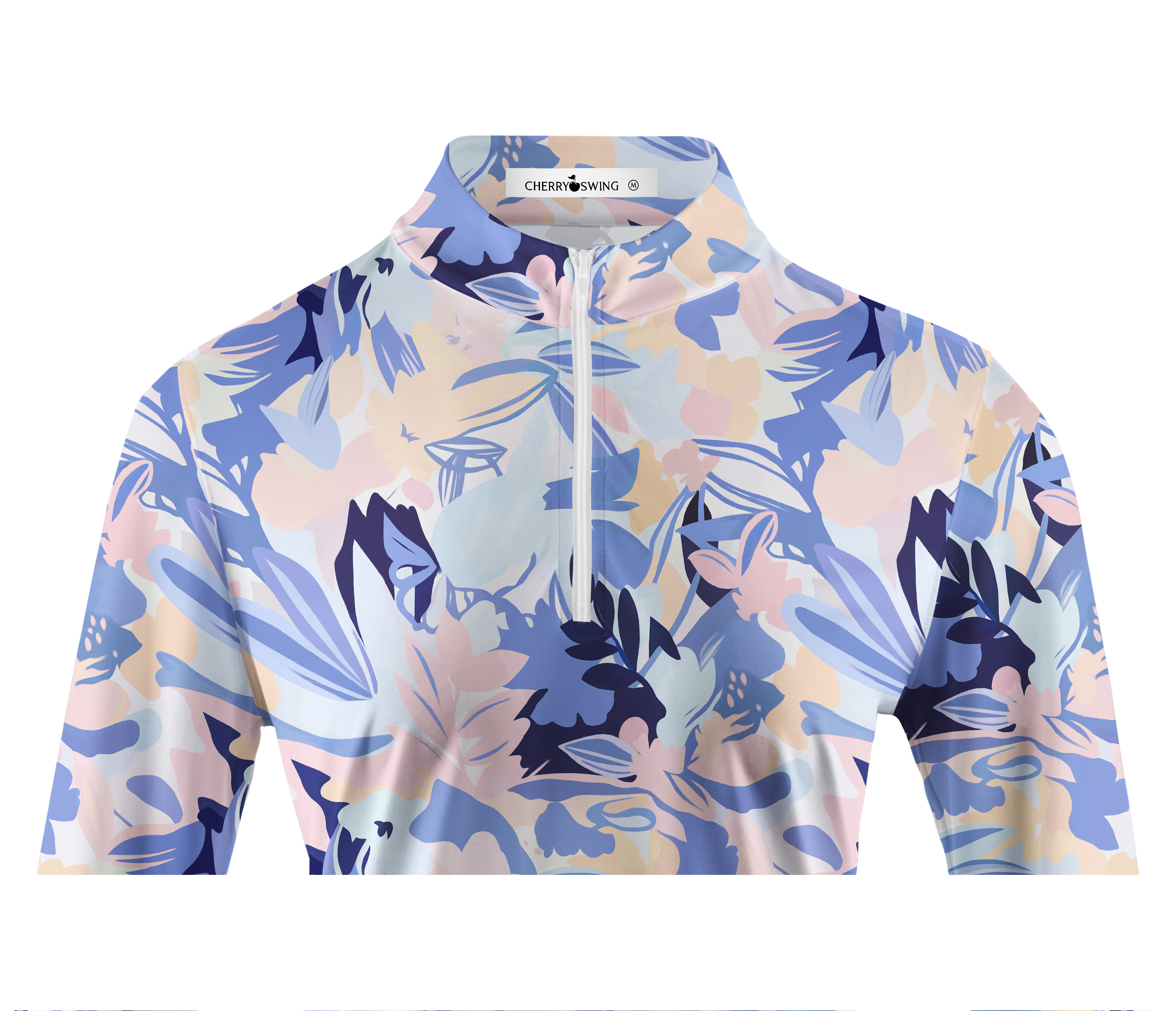 Cherryswing Women's Springtime Palette Long Sleeve Golf Shirt