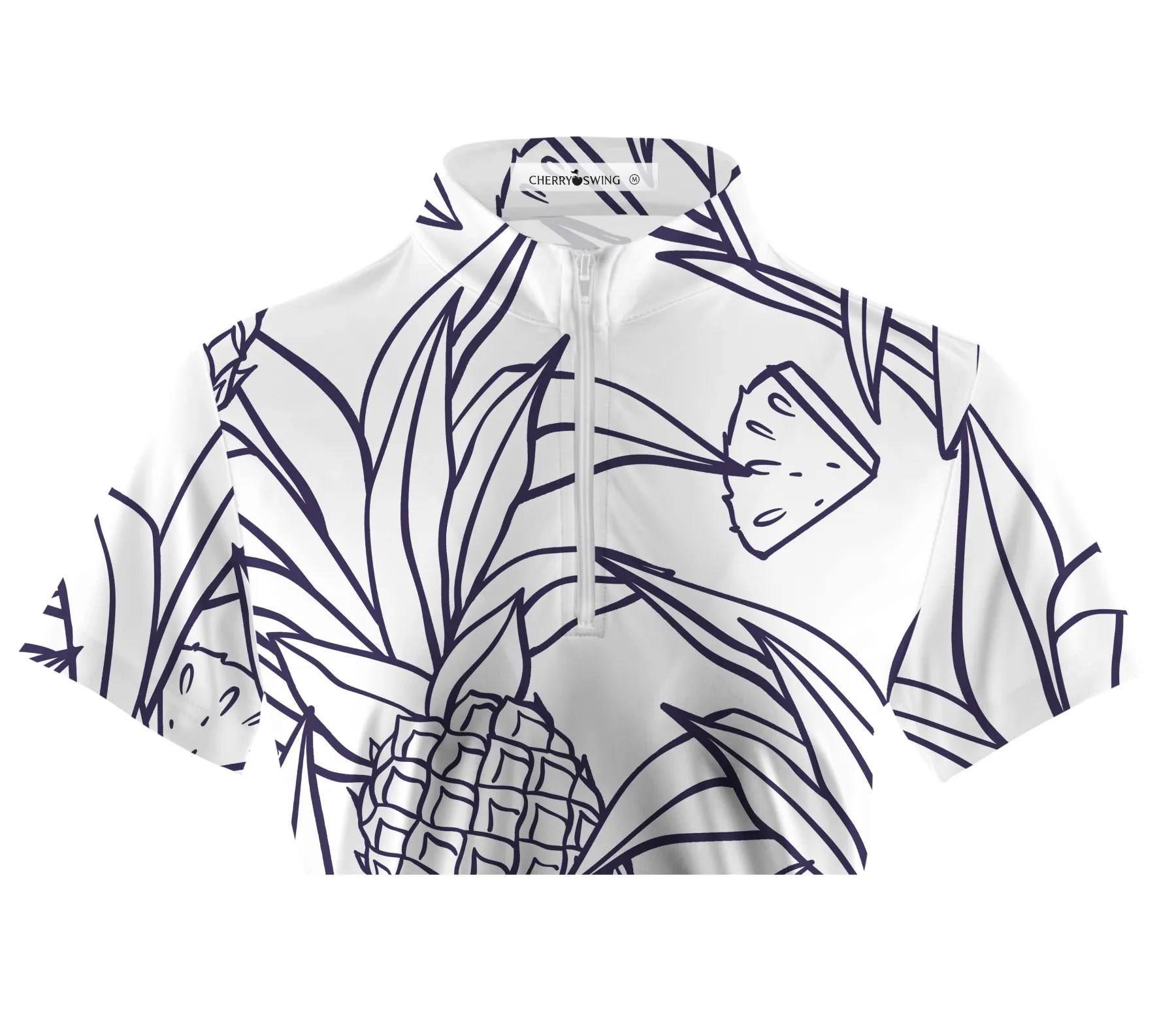 Cherryswing Women's Islands' Charm Golf Short Sleeve Polo Shirt