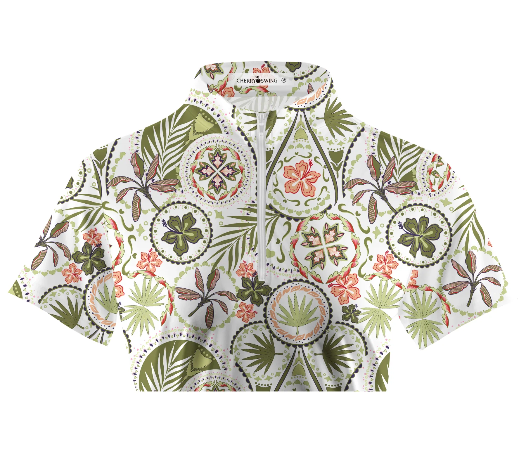 Cherryswing Women's Hidden Gem Golf Short Sleeve Polo Shirt