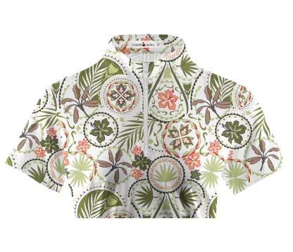 Cherryswing Women's Hidden Gem Golf Short Sleeve Polo Shirt