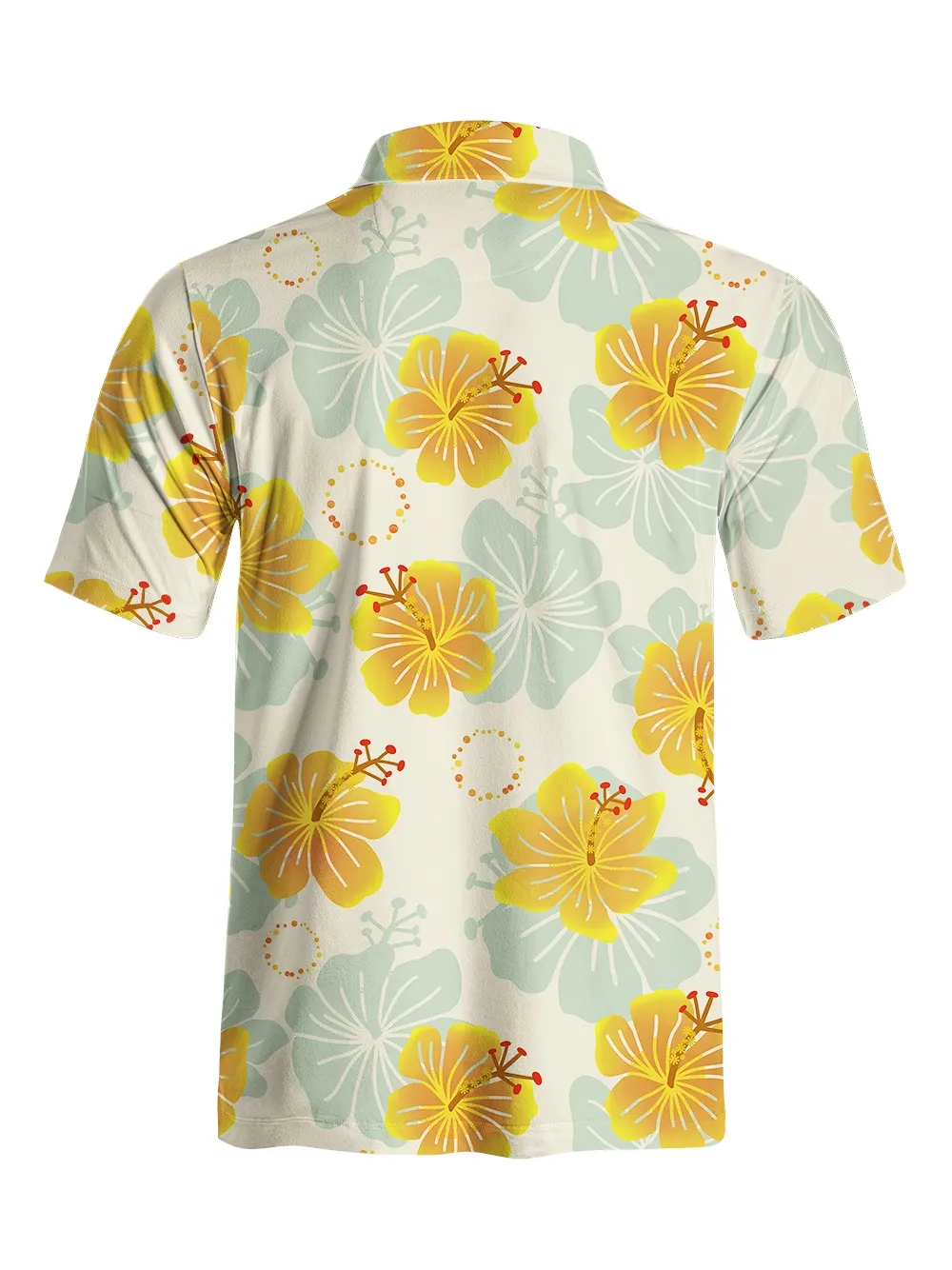 Cherryswing Vibrant Spring Day Men's Polo Shirt