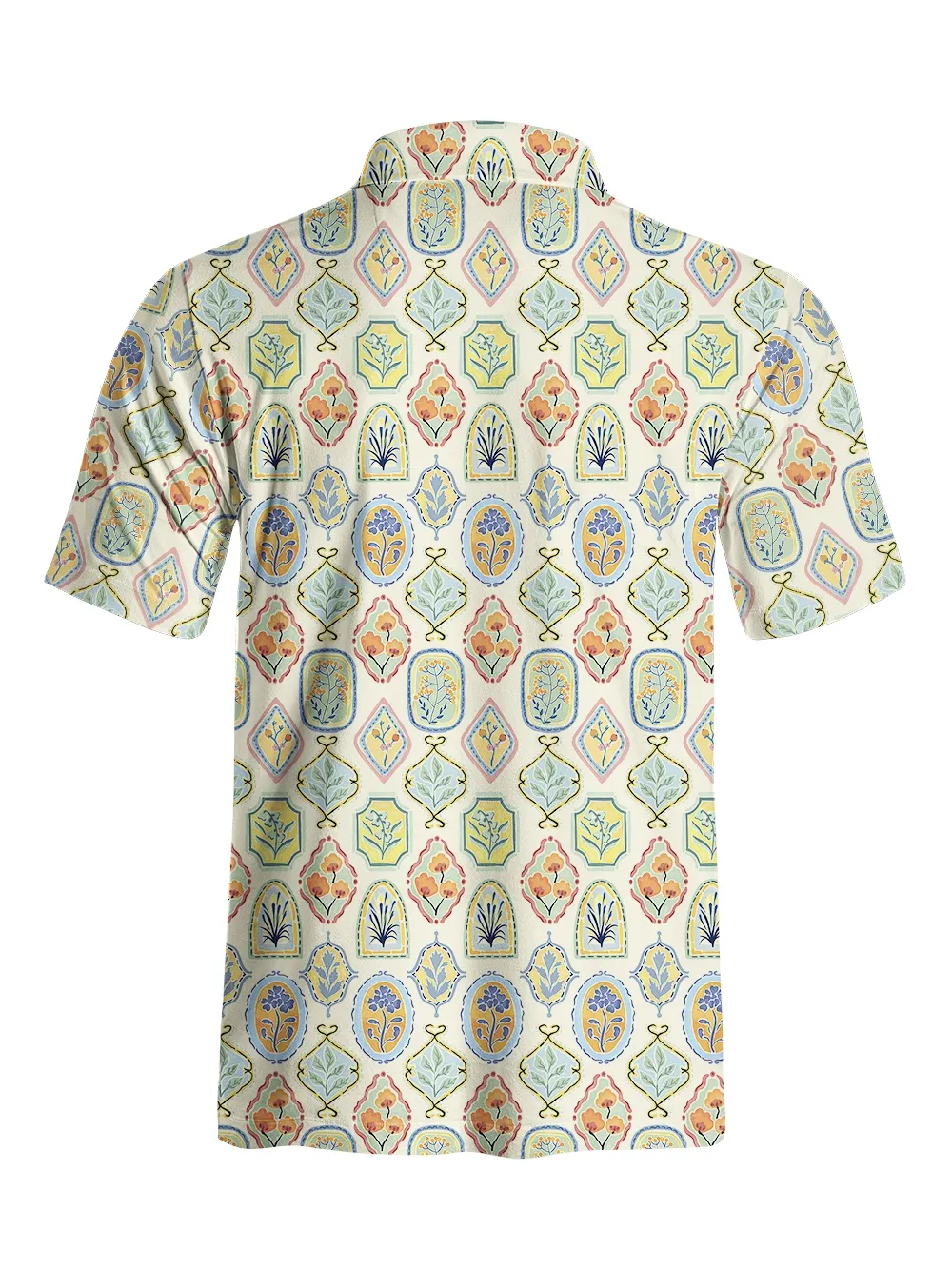 Cherryswing Garden's Diverse Beauty Men's Polo Shirt