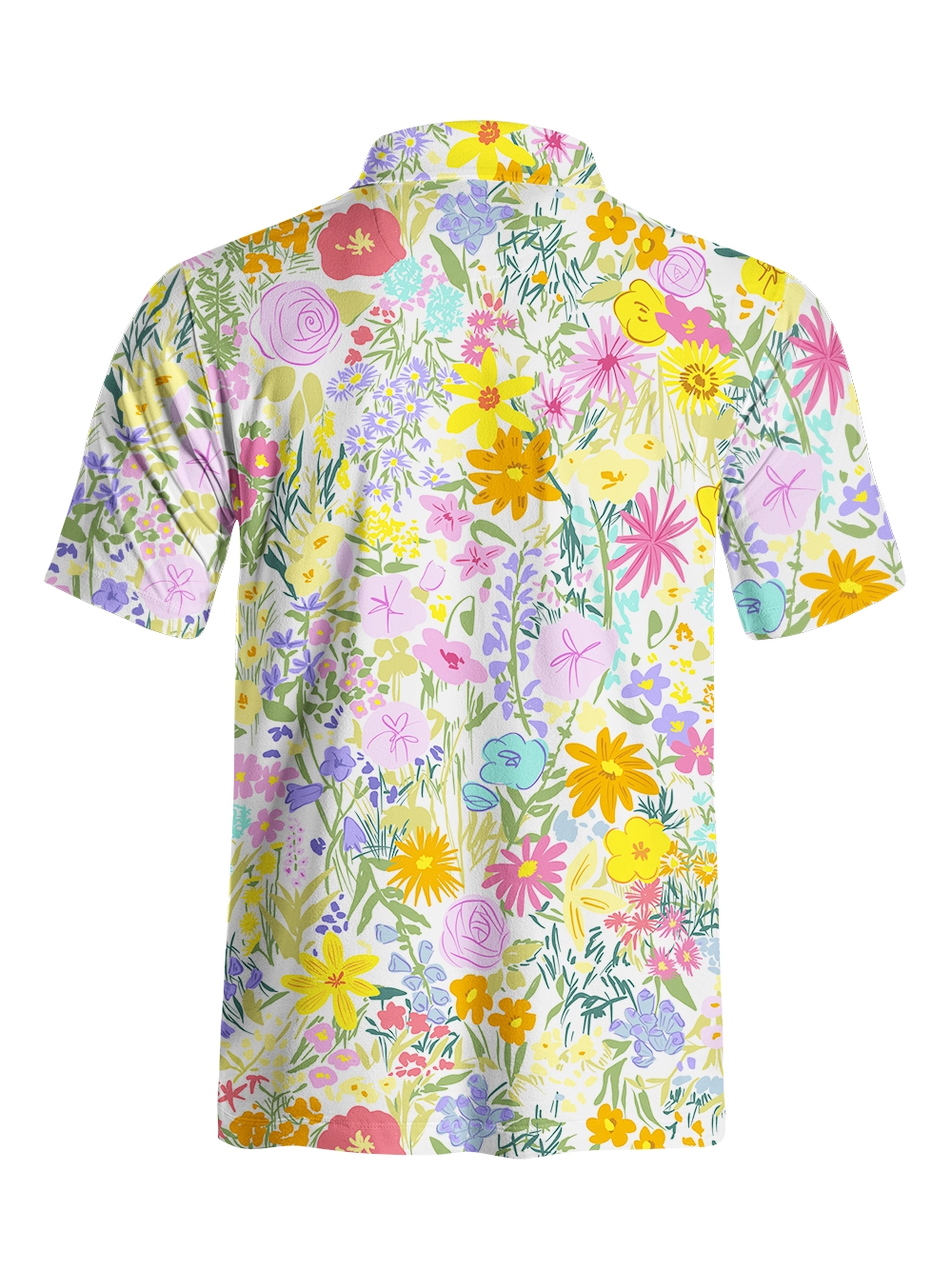Cherryswing Nature's Beauty Men's Polo Shirt