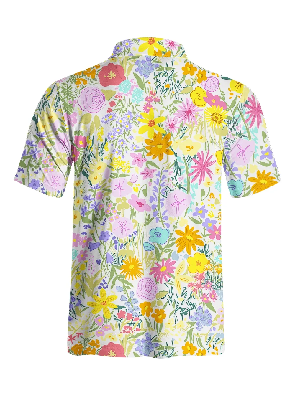 Cherryswing Nature's Beauty Men's Polo Shirt