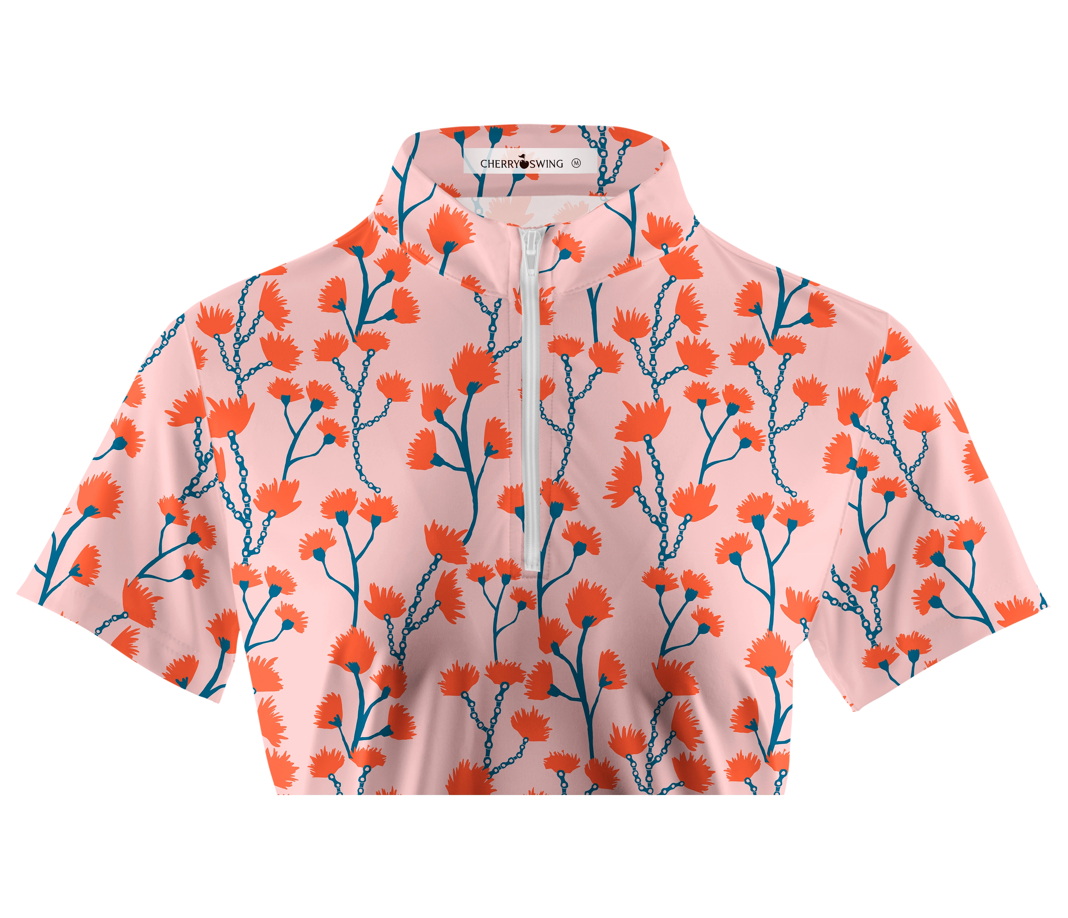 Cherryswing Women's Summer Field Short Sleeve Polos