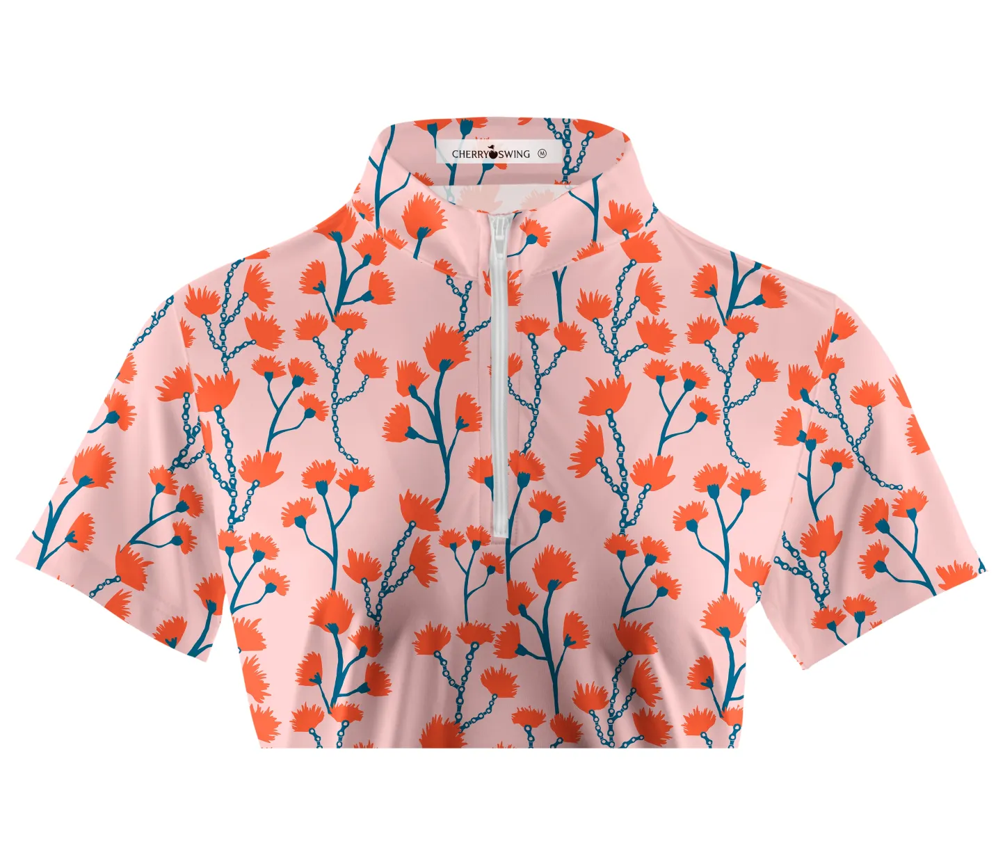 Cherryswing Women's Summer Field Short Sleeve Polos