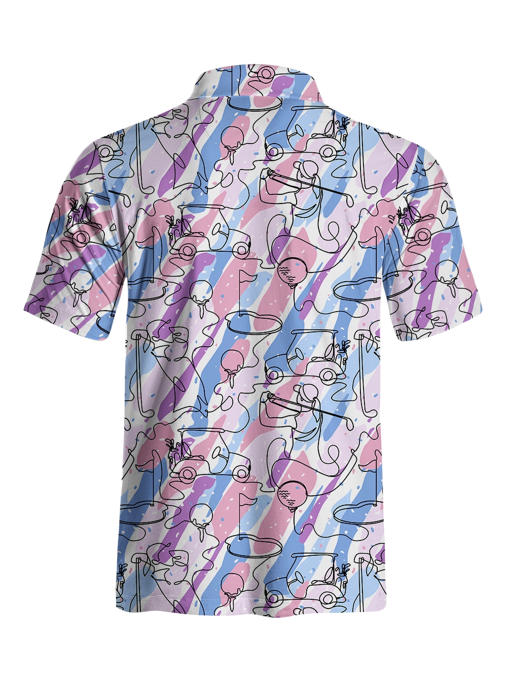 Cherryswing Party in Course Men's Polo Shirt