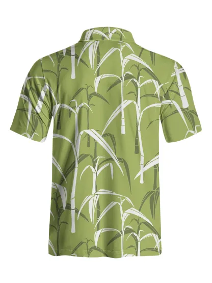 Cherryswing Sugar Cane Fores Men's Polo Shirt