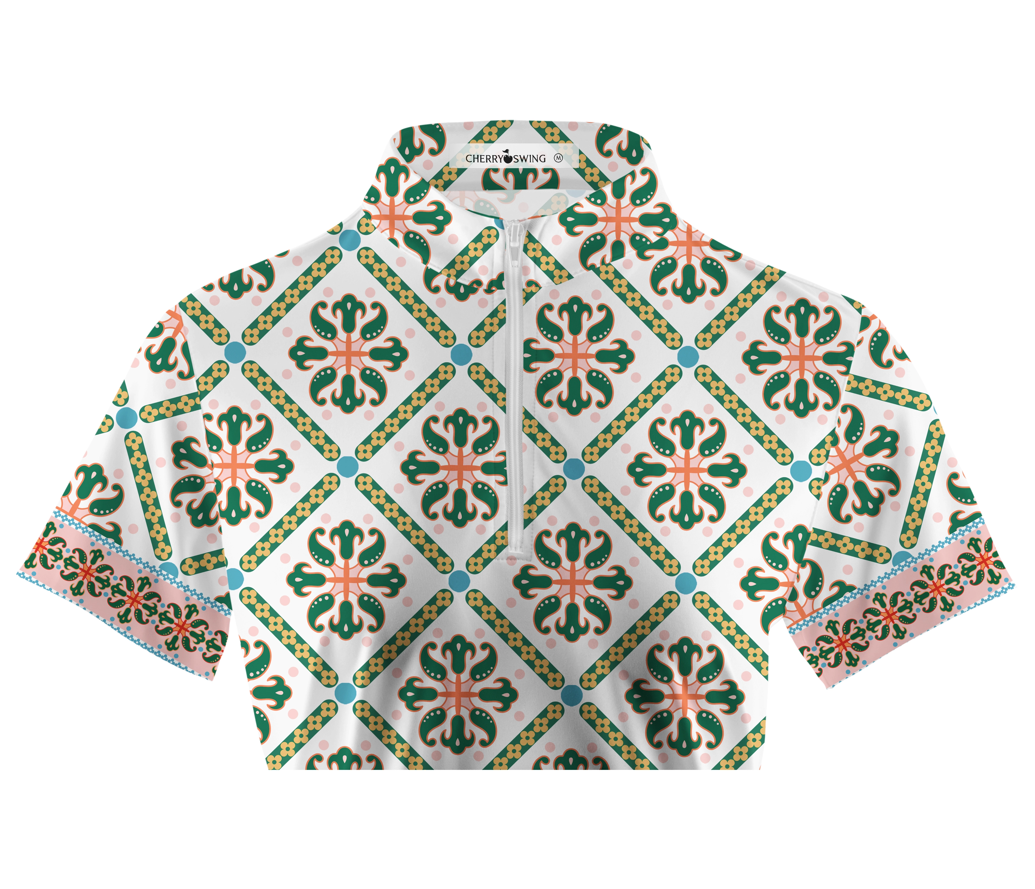 Cherryswing Women's Traditional Charm Short Sleeve Polos