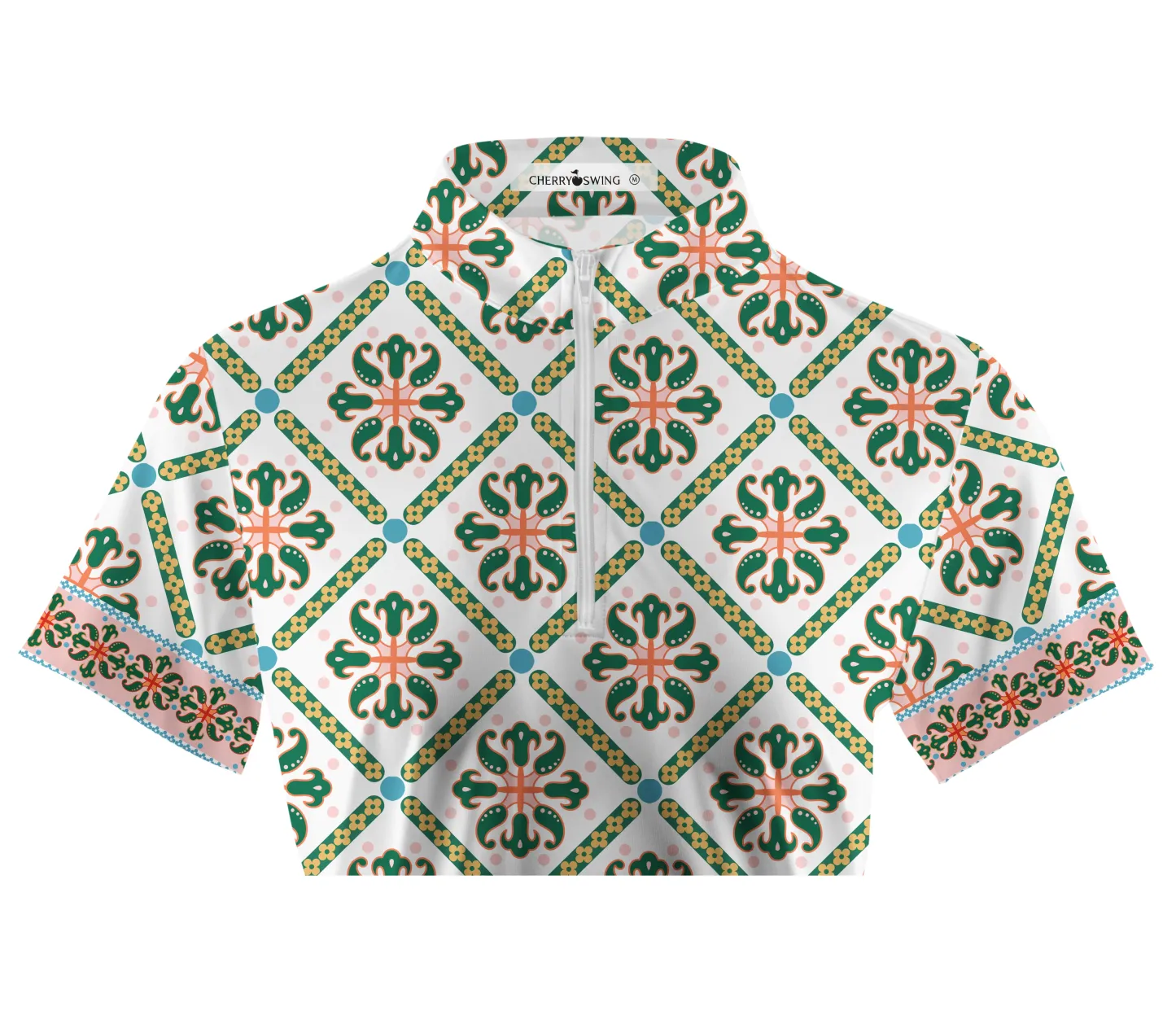 Cherryswing Women's Traditional Charm Short Sleeve Polos