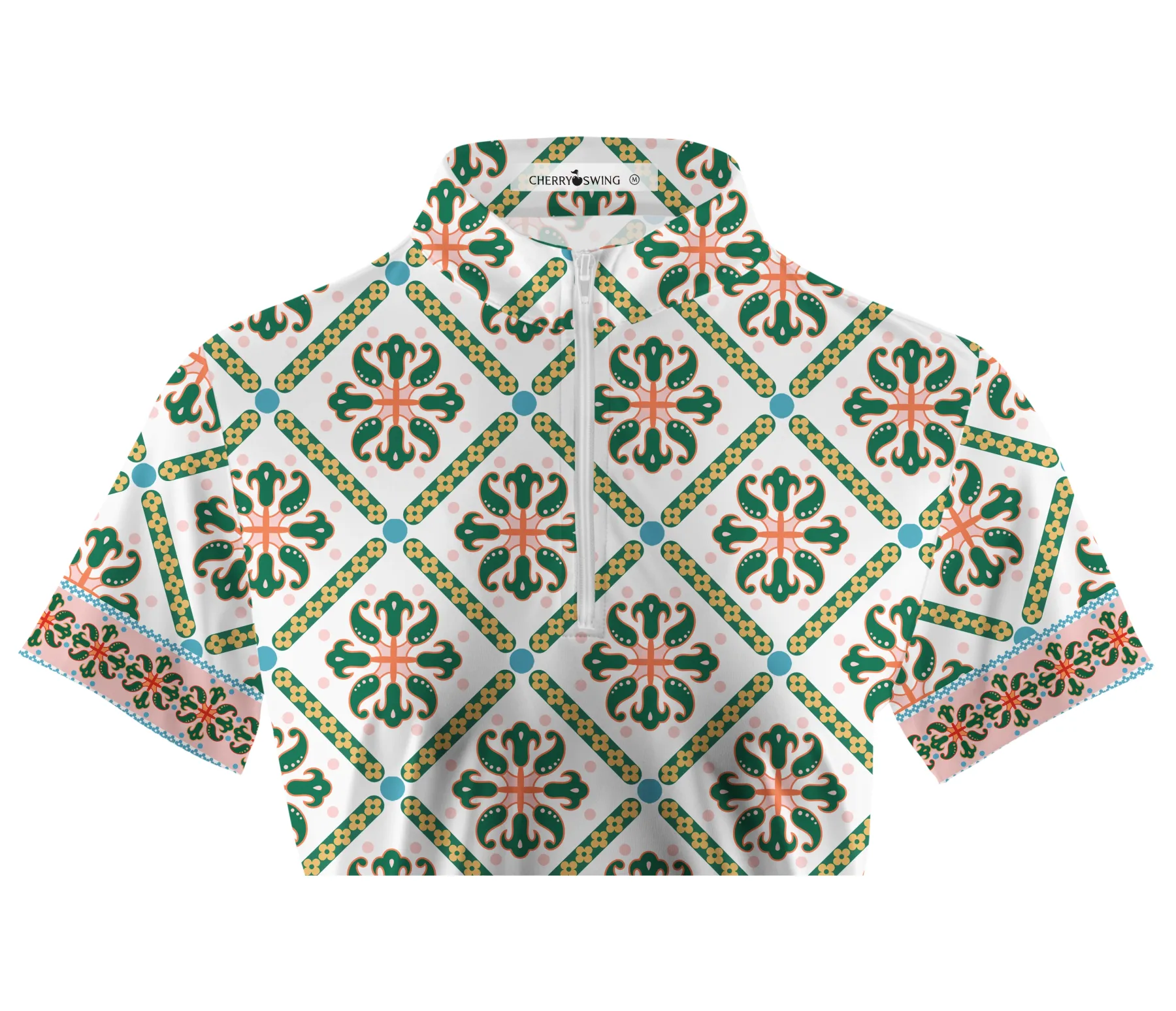 Cherryswing Women's Traditional Charm Short Sleeve Polos