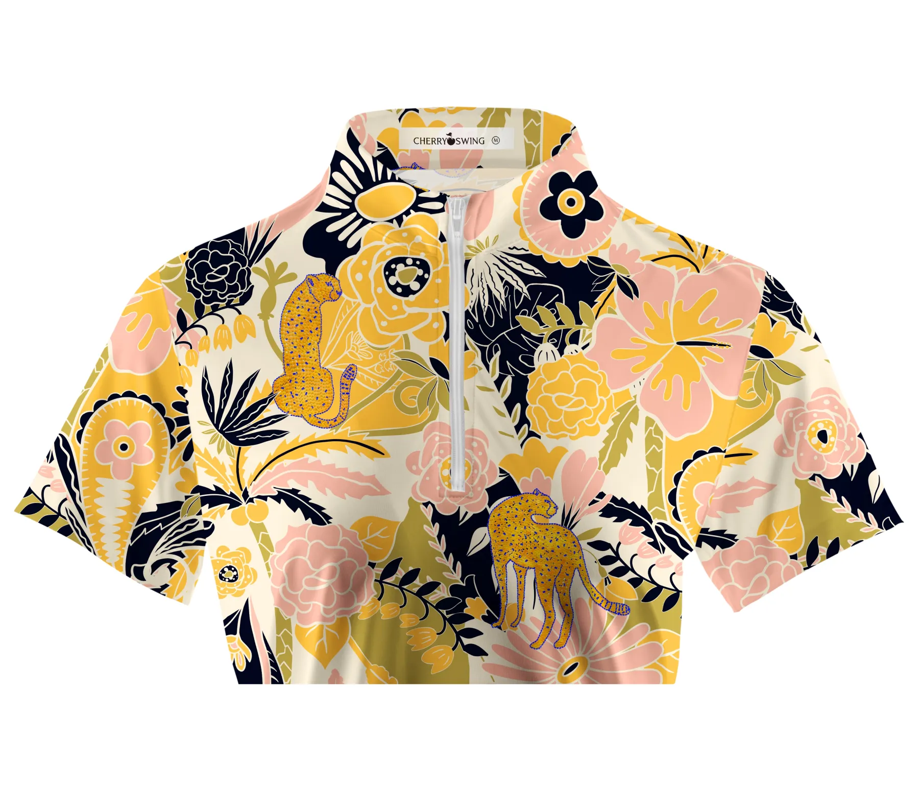 Cherryswing Women's Exotic Ddventure Short Sleeve Polos