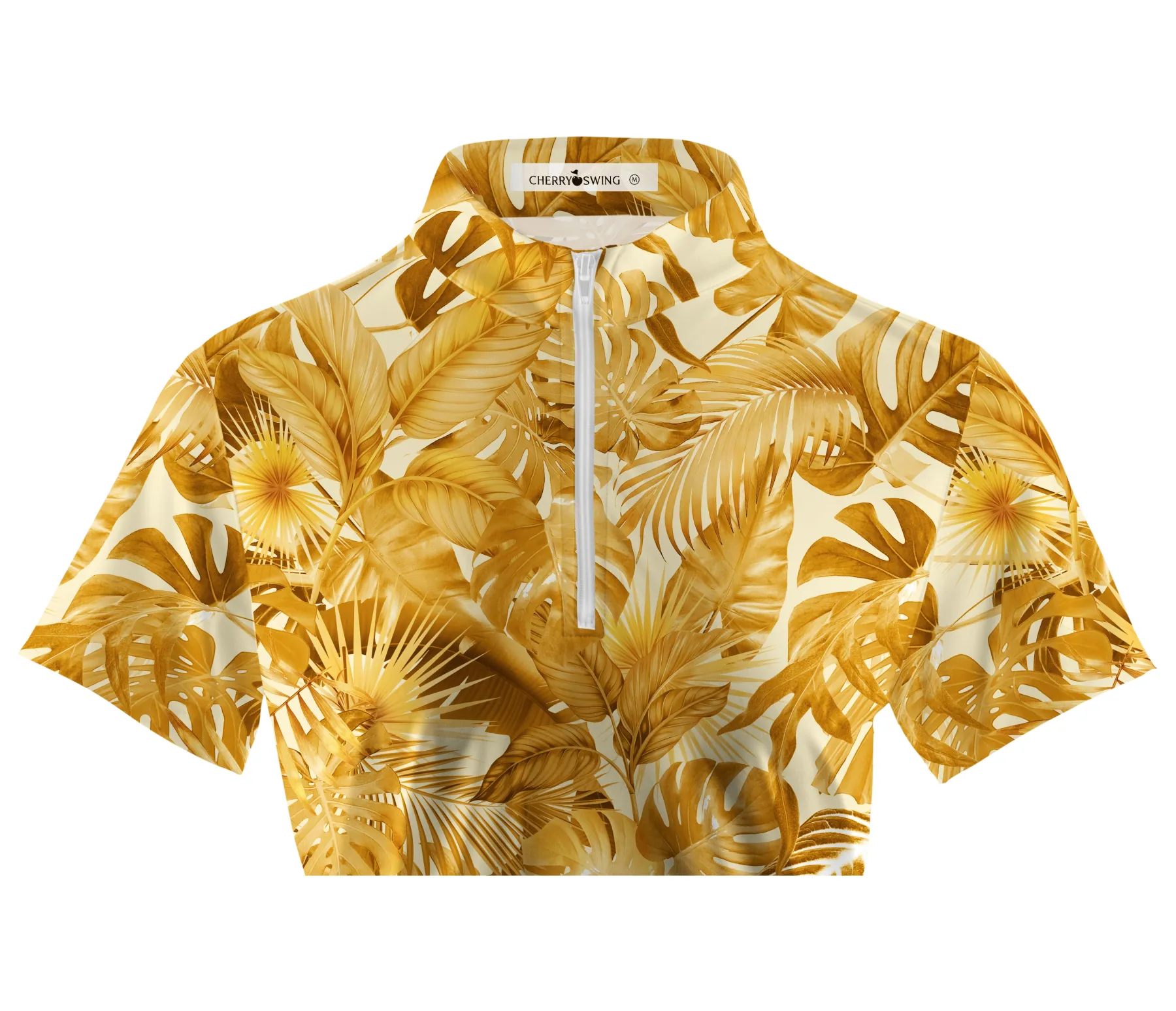 Cherryswing Women's Mysterious Nature Short Sleeve Polos