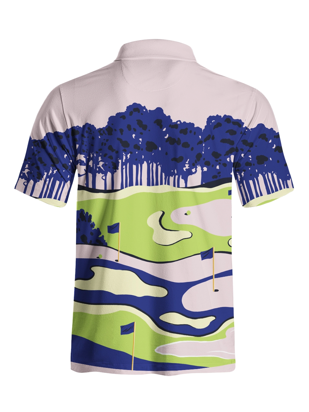 Cherryswing Coastal Golf Men's Polo Shirt