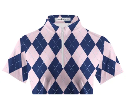 Cherryswing Women's Colorful Spring Short Sleeve Polos