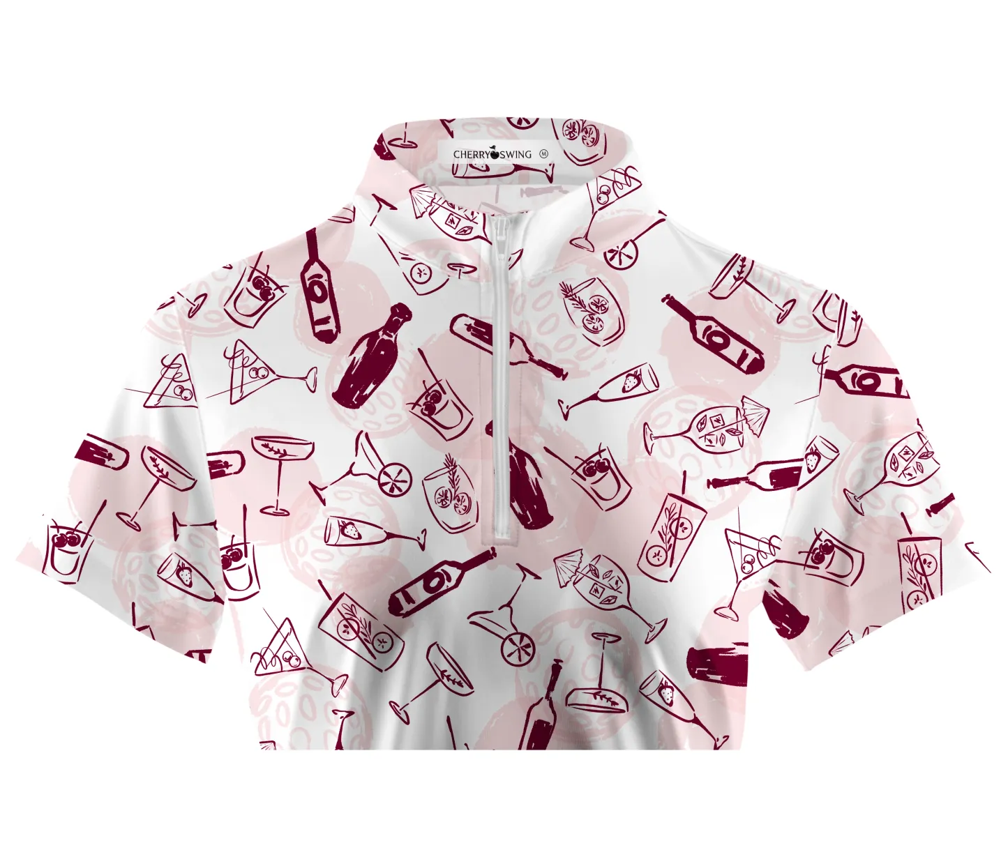 Cherryswing Women's American Flair Short Sleeve Polos