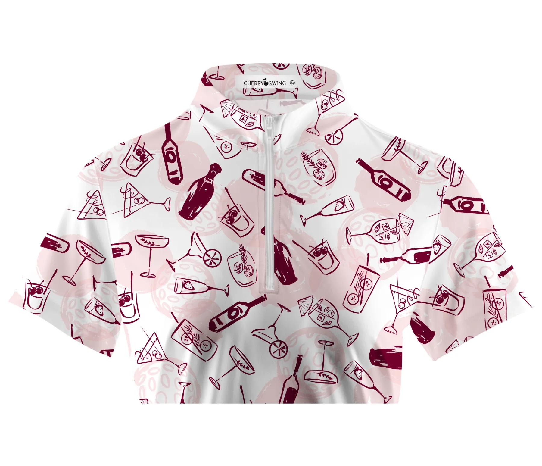 Cherryswing Women's American Flair Short Sleeve Polos