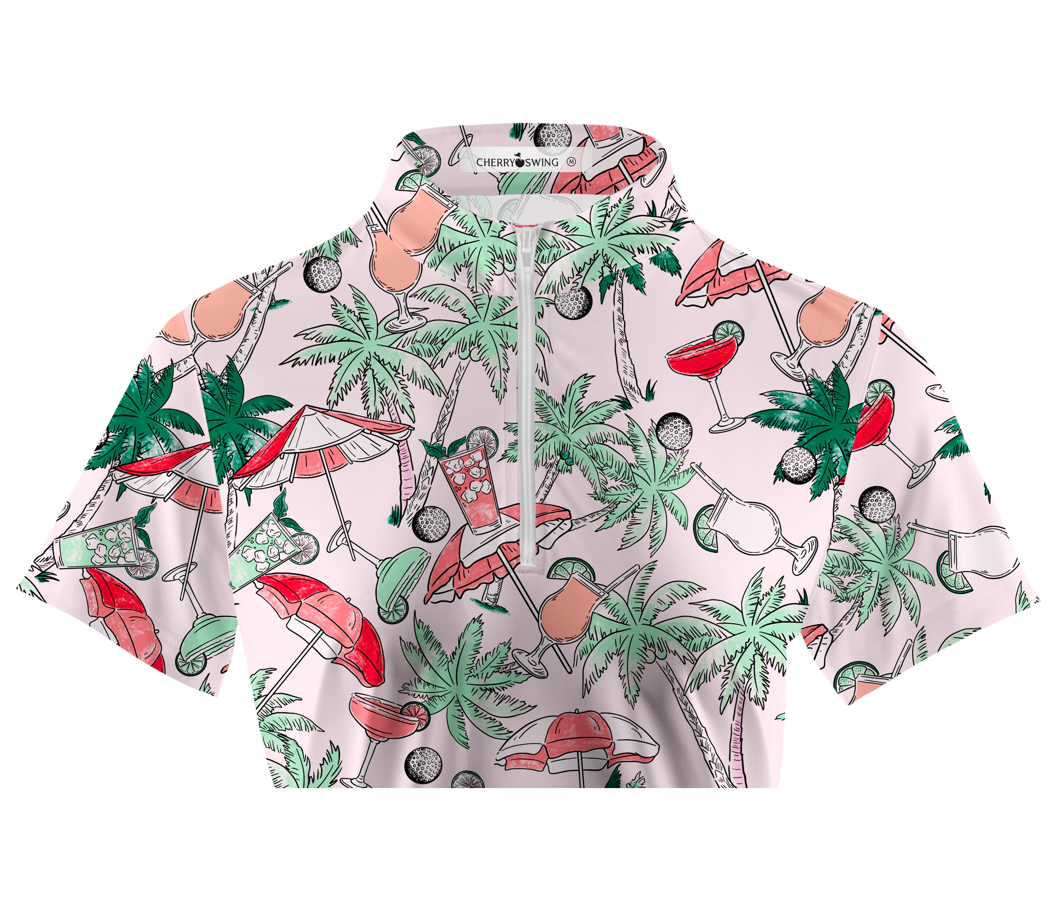 Cherryswing Women's American Flair Short Sleeve Polos