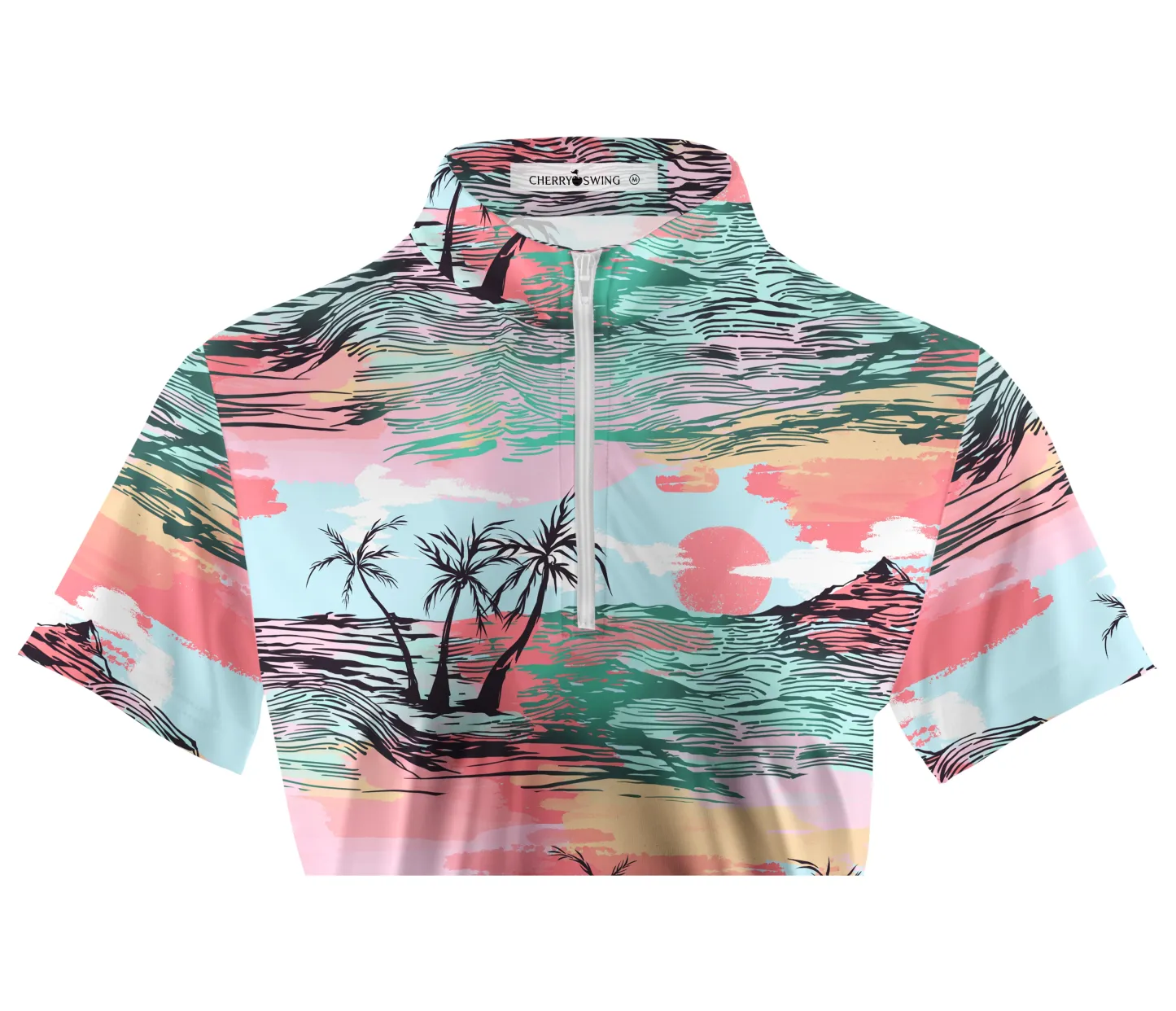 Cherryswing Women's Celebratory Atmosphere Short Sleeve Polos