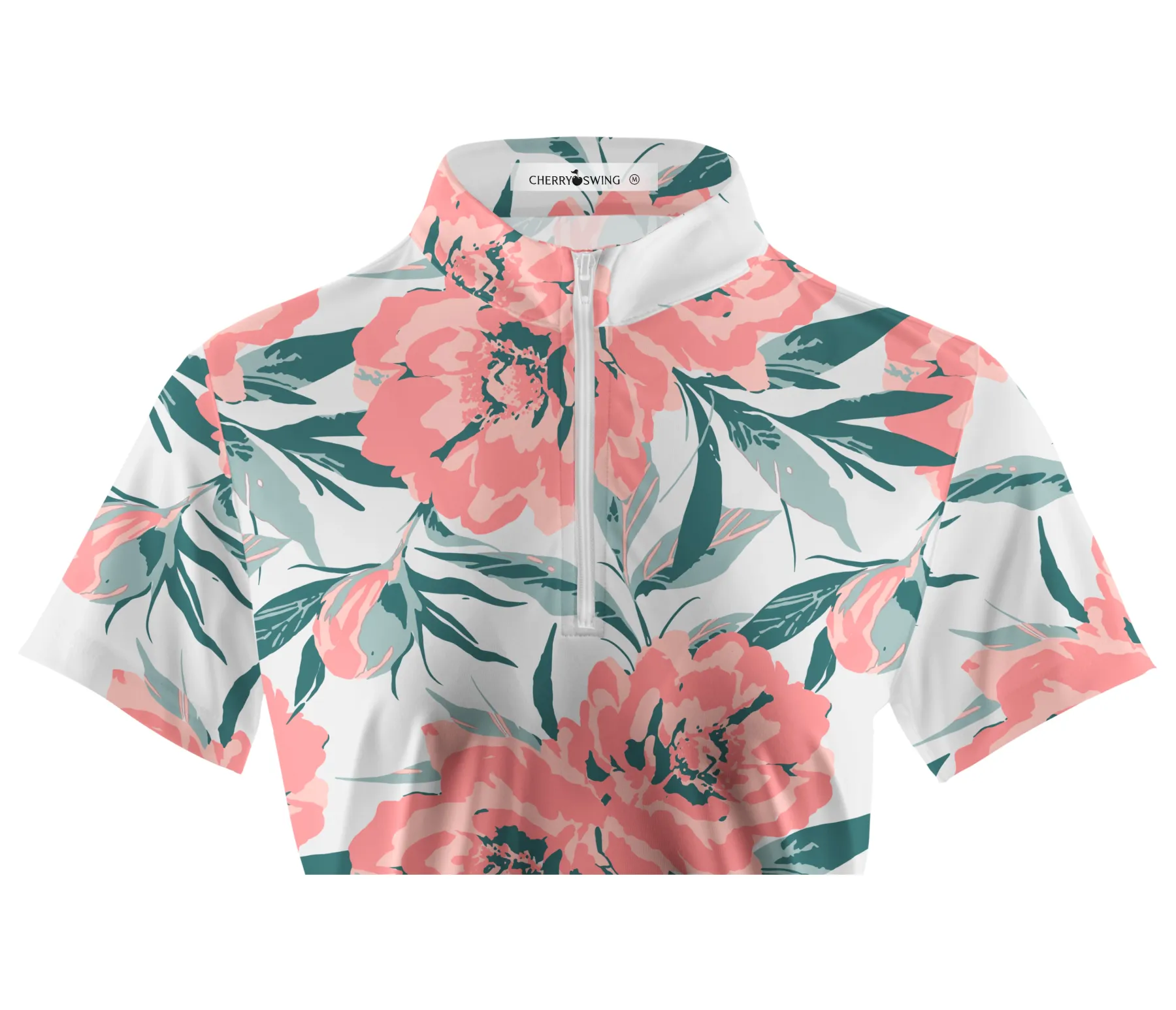 Cherryswing Women's Exuberance Of Nature Short Sleeve Polos