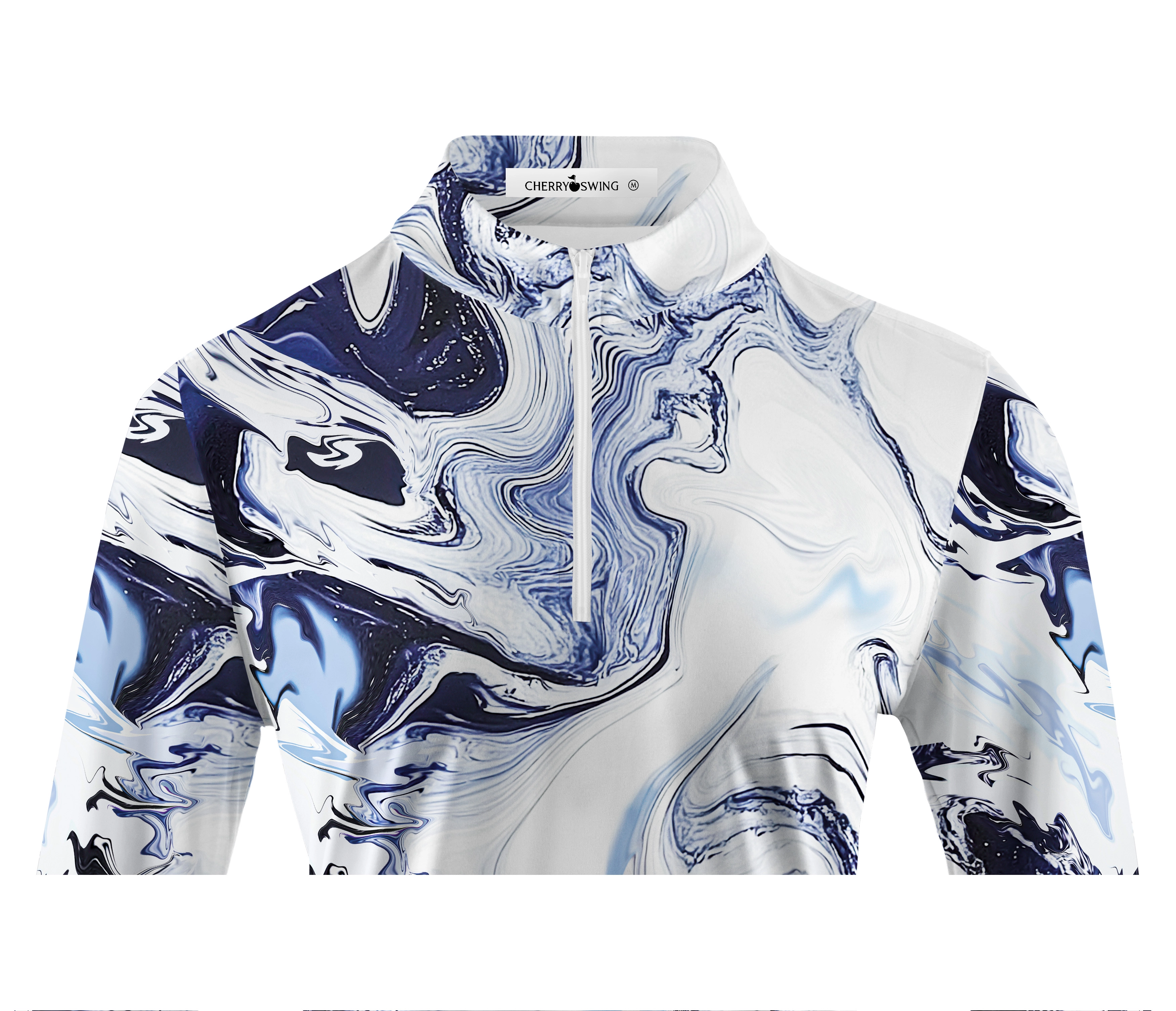 Cherryswing Women's Fluidity Energy Golf Long Sleeve Polo Shirt