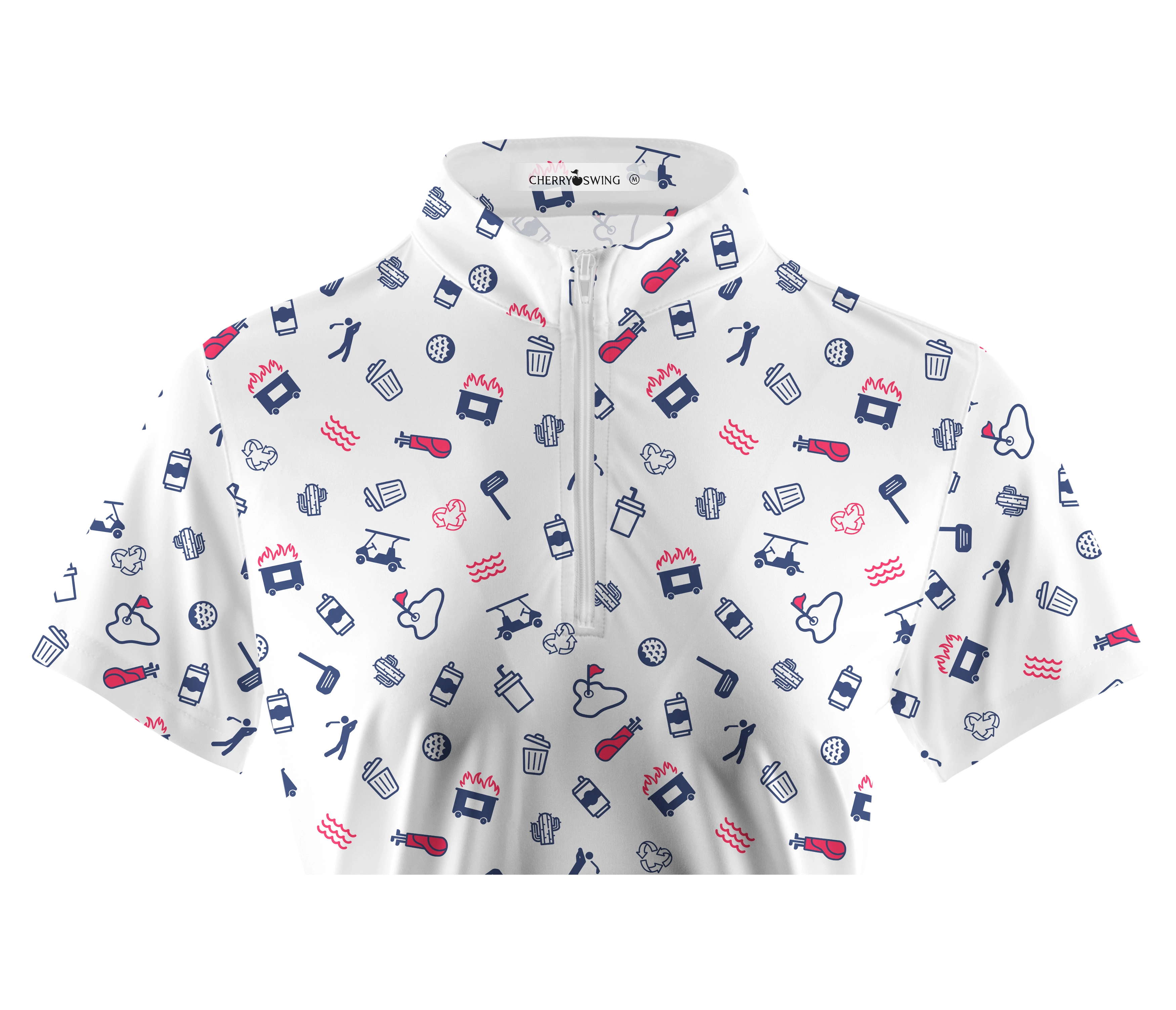 Cherryswing Women's Joy Of The Game Short Sleeve Polos