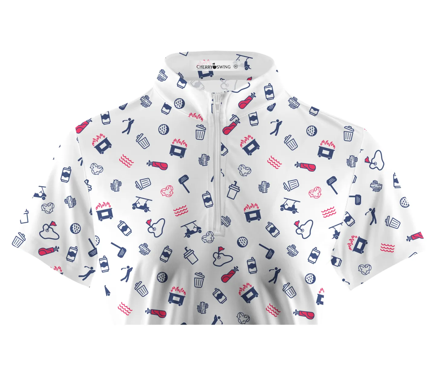 Cherryswing Women's Joy Of The Game Short Sleeve Polos