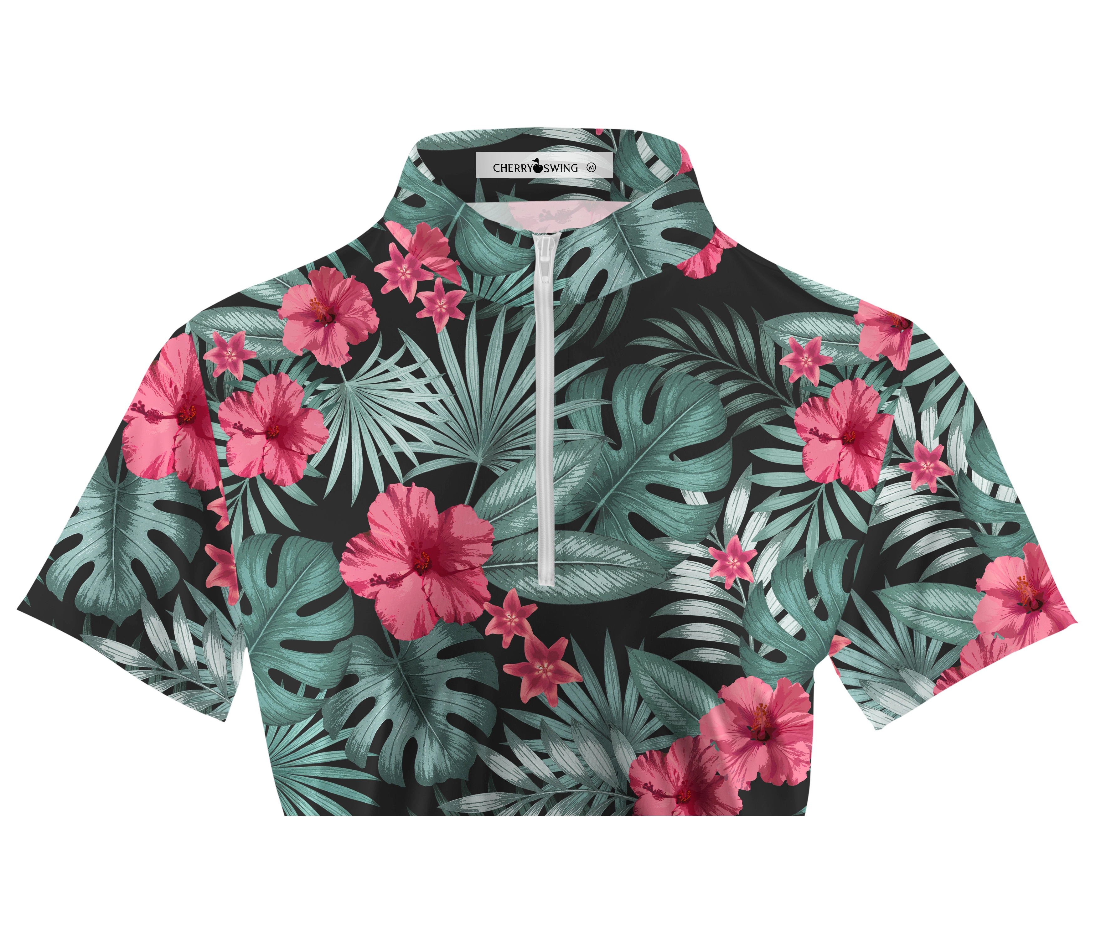 Cherryswing Women's Exotic Elegance Short Sleeve Polos