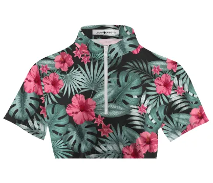 Cherryswing Women's Exotic Elegance Short Sleeve Polos