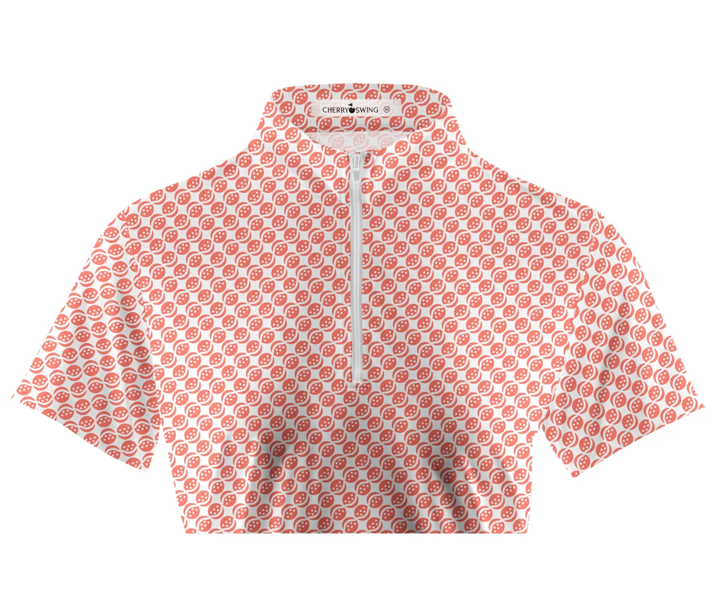 Cherryswing Women's Golf Ball Short Sleeve Polos