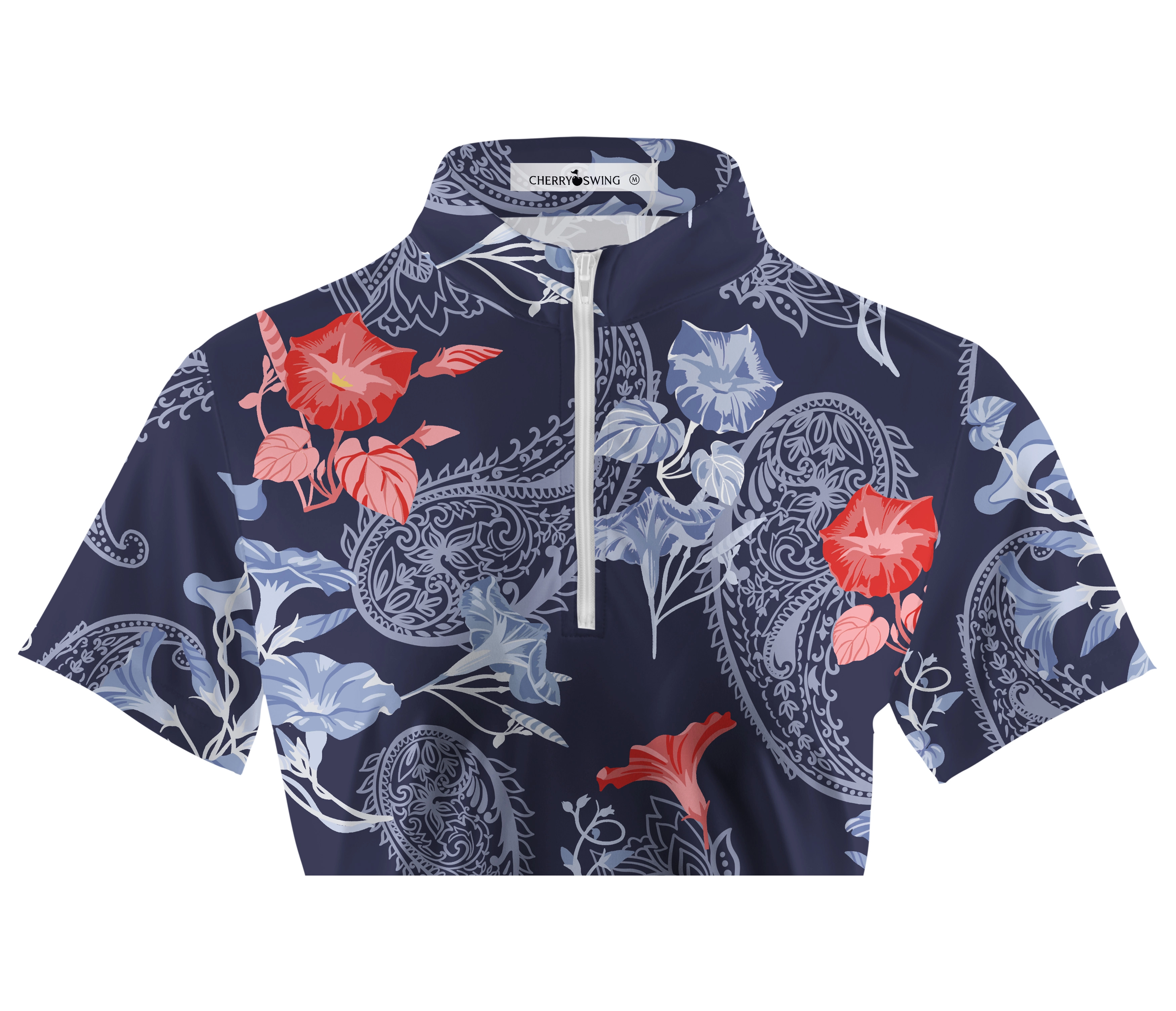 Cherryswing Women's Classic National Short Sleeve Polos