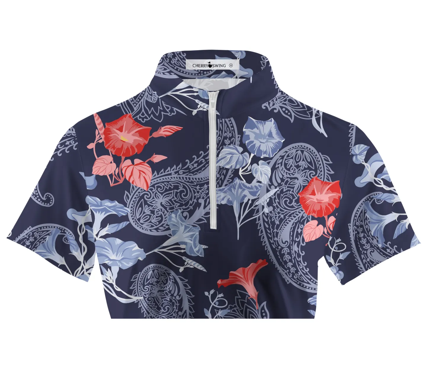 Cherryswing Women's Classic National Short Sleeve Polos