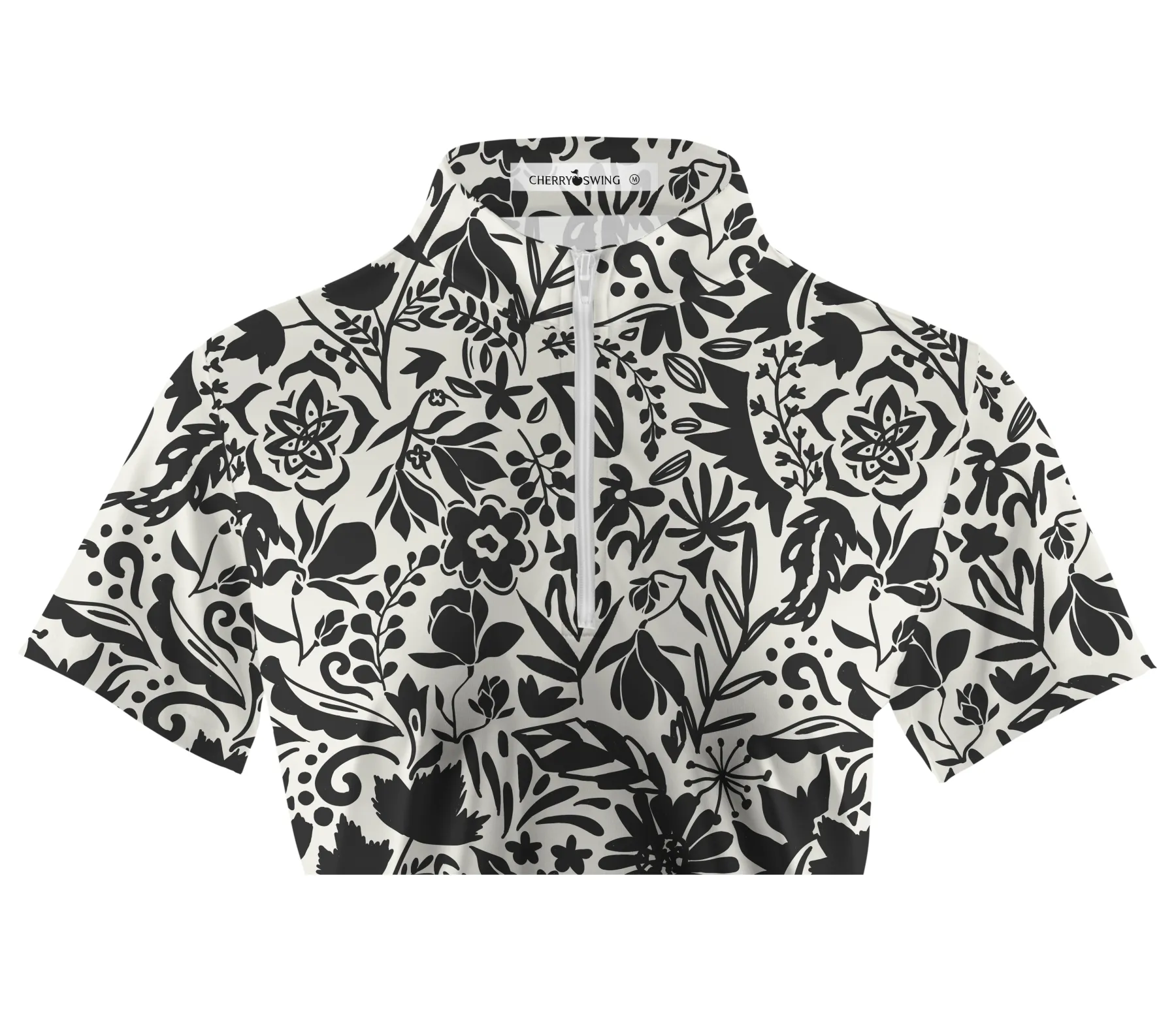 Cherryswing Women's Modern Twist Short Sleeve Polos