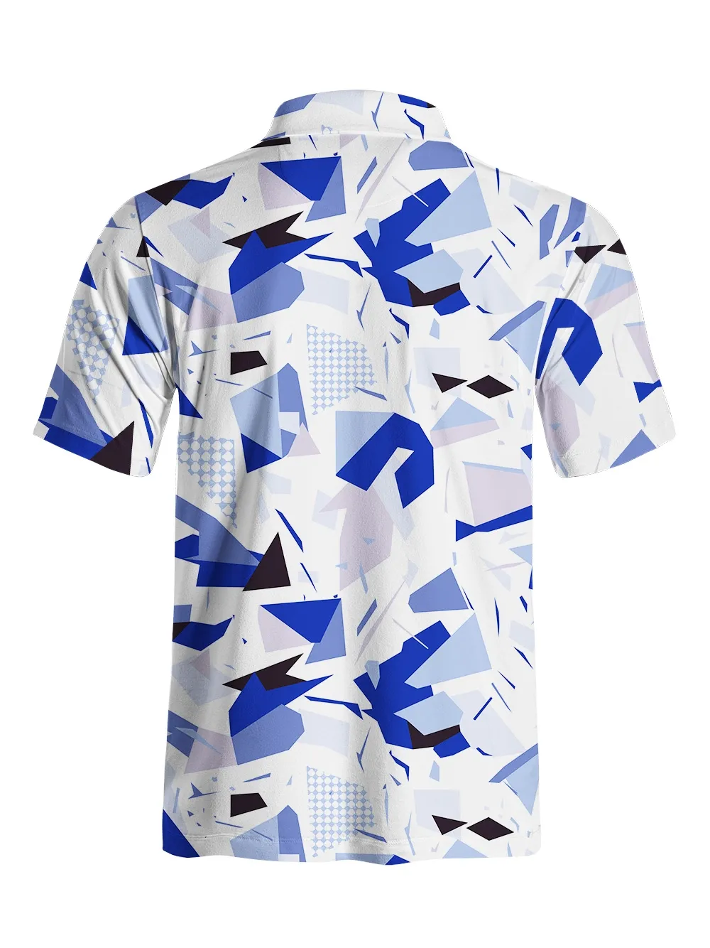 Cherryswing Abstract Art Men's Polo Shirt