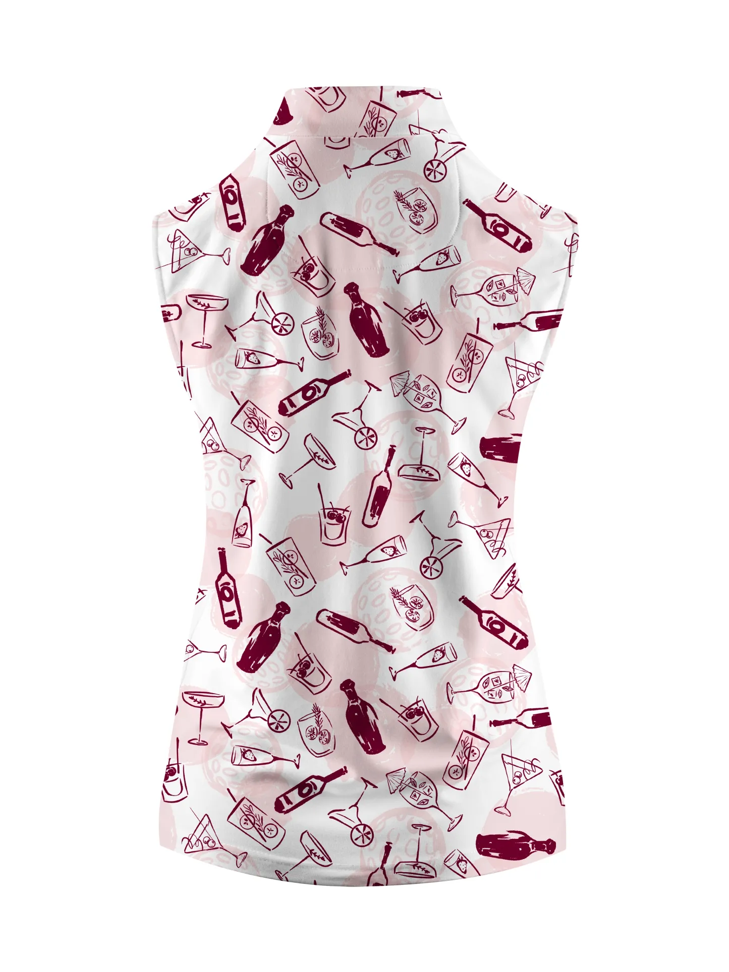 Cherryswing Women's Charm Golf Sleeveless Polo Shirt