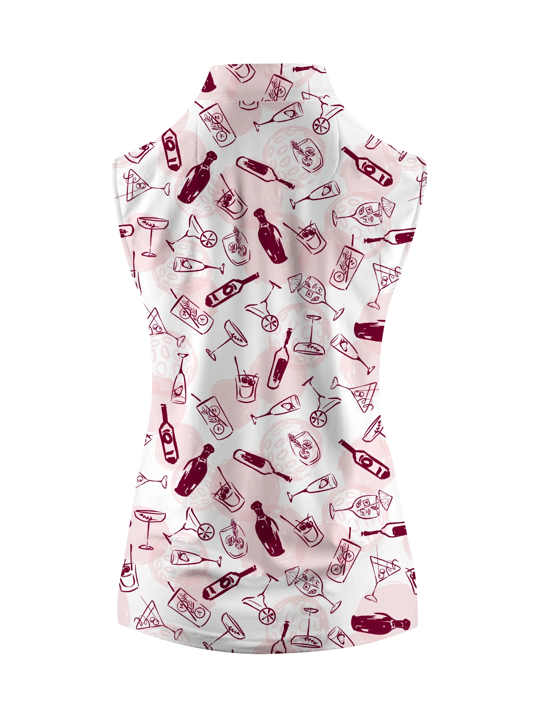 Cherryswing Women's Charm Golf Sleeveless Polo Shirt