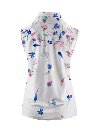 Cherryswing Women's Renewal and Growth Sleeveless Polo Shirt