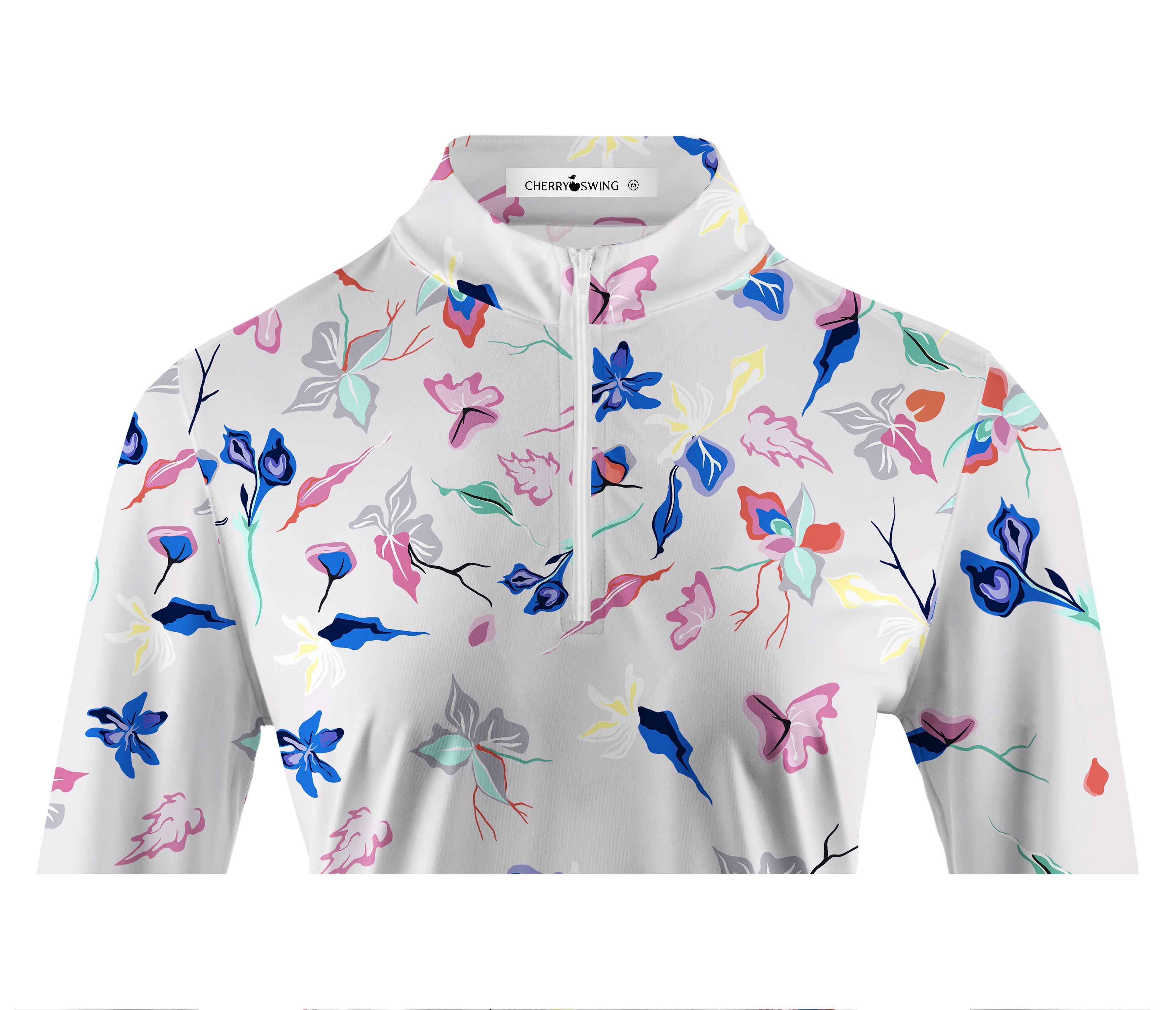 Cherryswing Women's Renewal and Growth Long Sleeve Polo Shirt