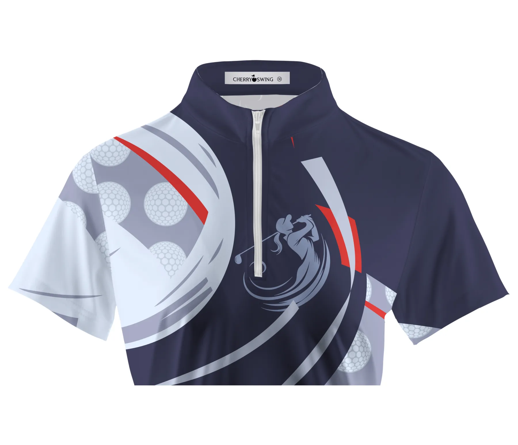 Cherryswing Women's Strength and Luck Short Sleeve Polos